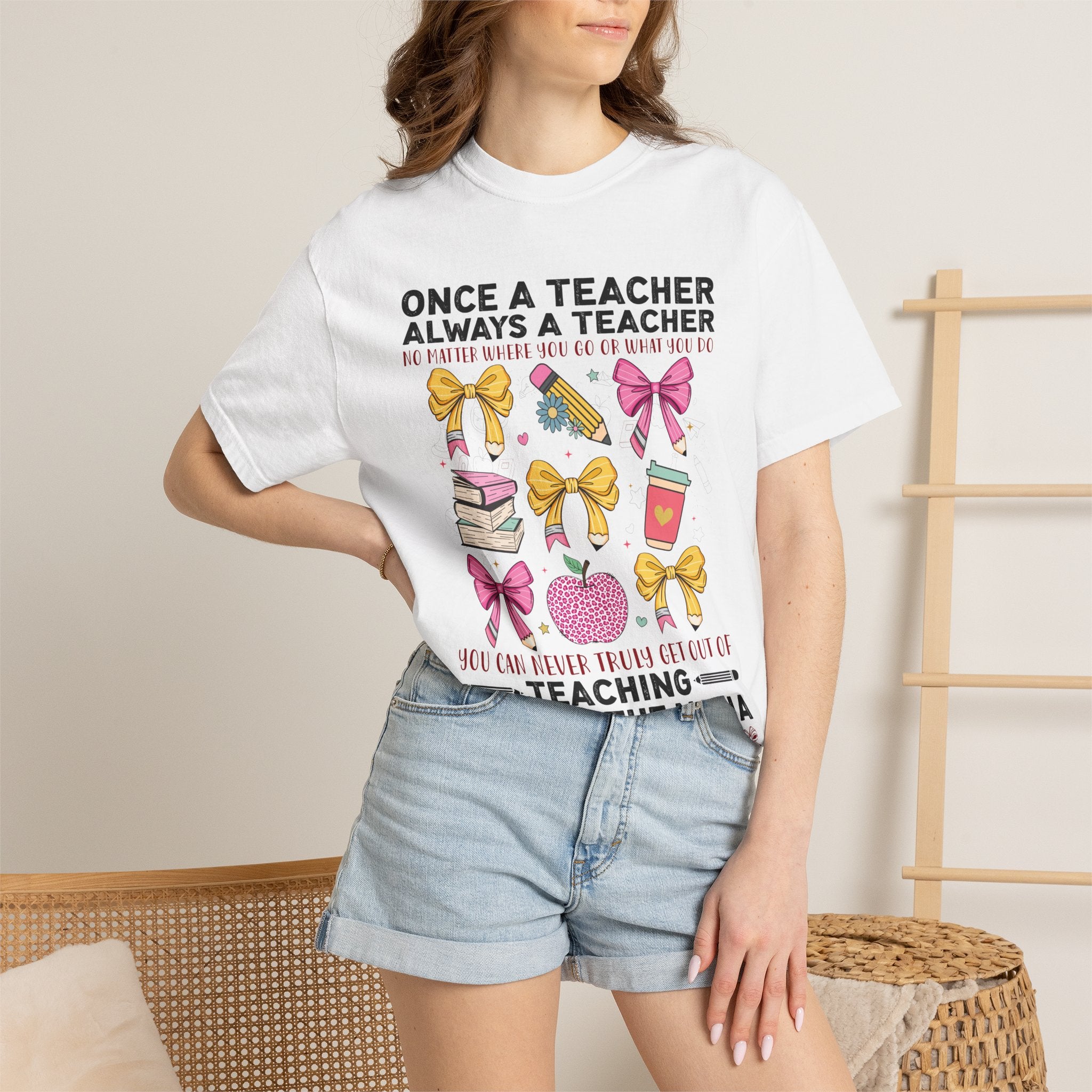 Teacher Mafia Graphic T-Shirt — "Once a Teacher, Always a Teacher"