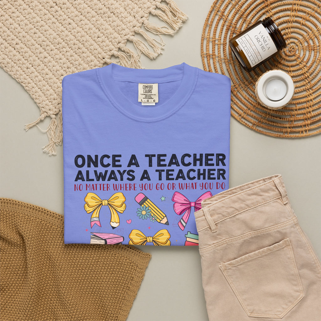 Teacher Mafia Graphic T-Shirt — "Once a Teacher, Always a Teacher"
