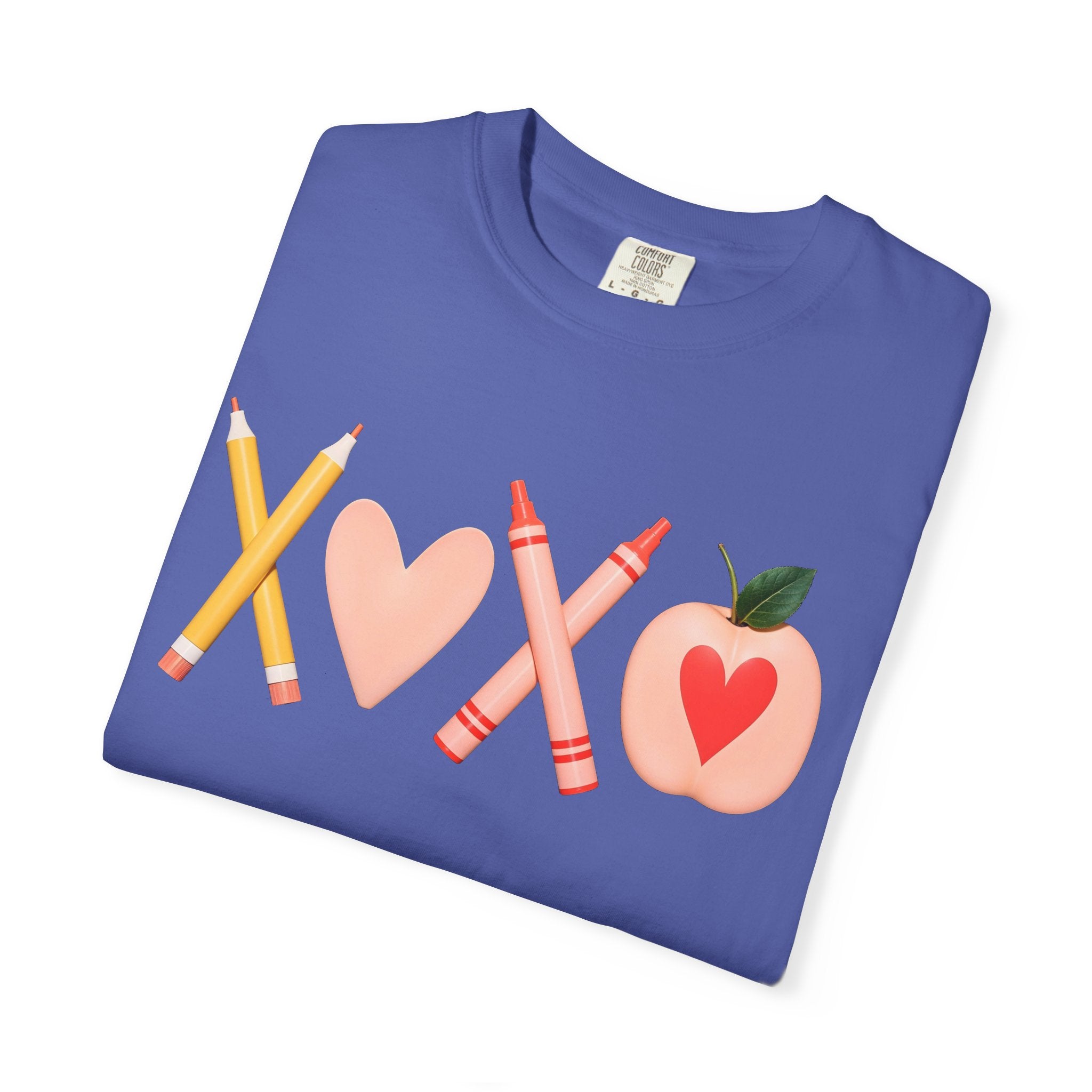 Teacher Love T-Shirt – XOXO Pencils & Apple School Tee
