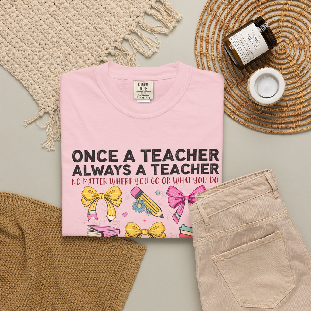 Teacher Mafia Graphic T-Shirt — "Once a Teacher, Always a Teacher"