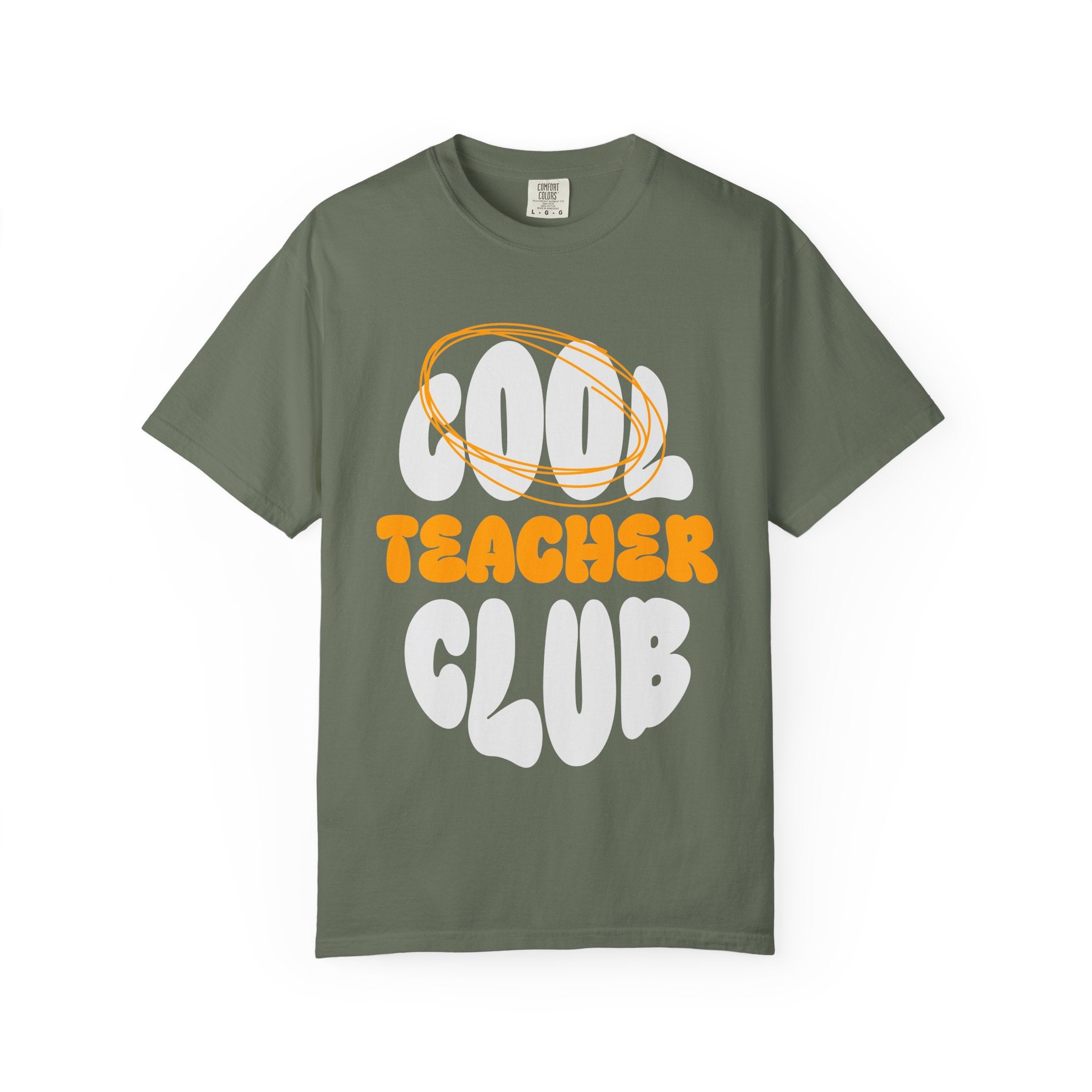 Cool Teacher Club T-Shirt — Retro Graphic Tee for Teachers