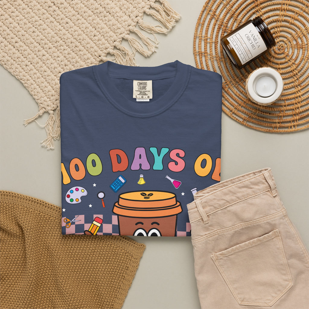 100 Days of Coffee & Chaos T-Shirt