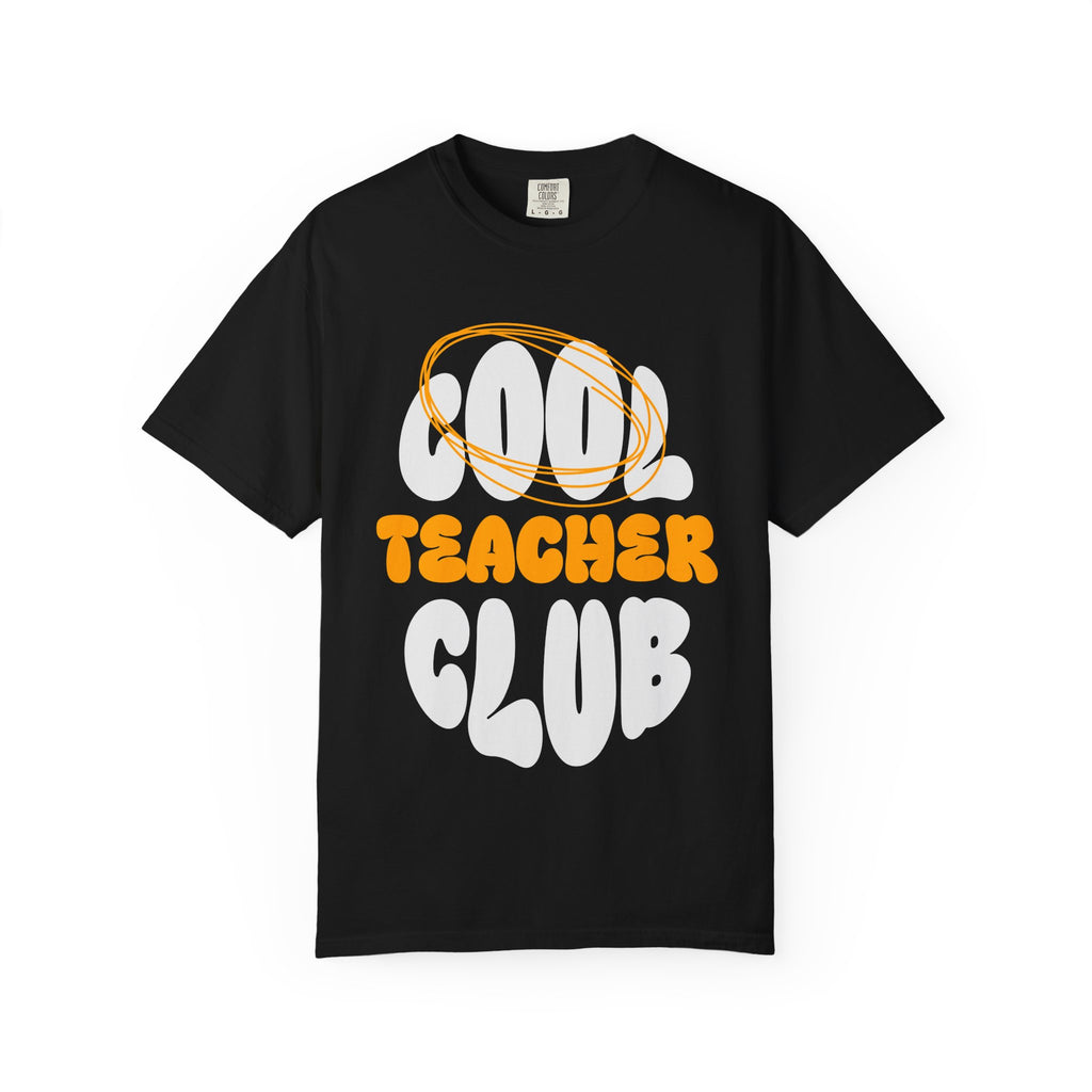 Cool Teacher Club T-Shirt — Retro Graphic Tee for Teachers
