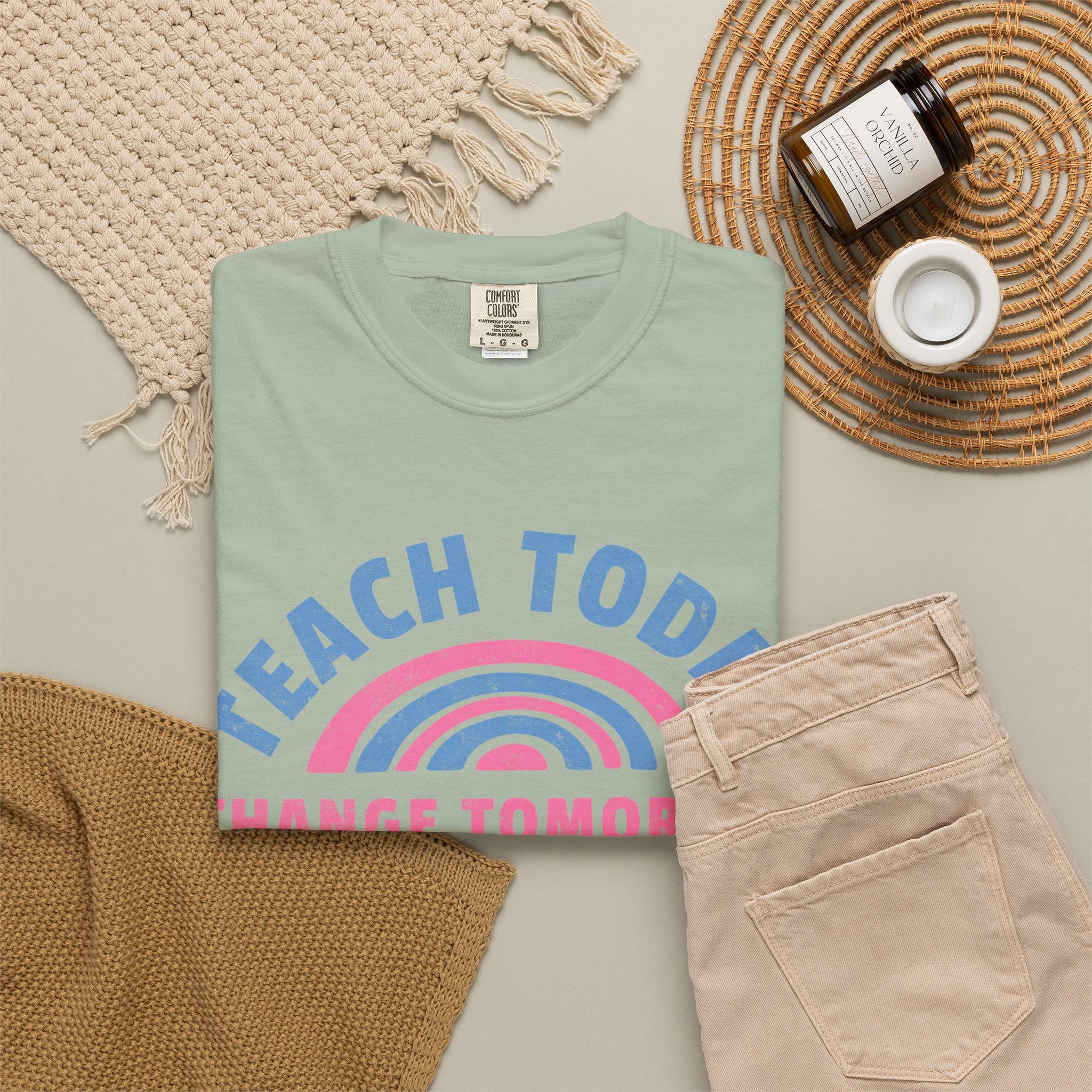 Teach Today Change Tomorrow T-Shirt — Empowering Teacher Gift