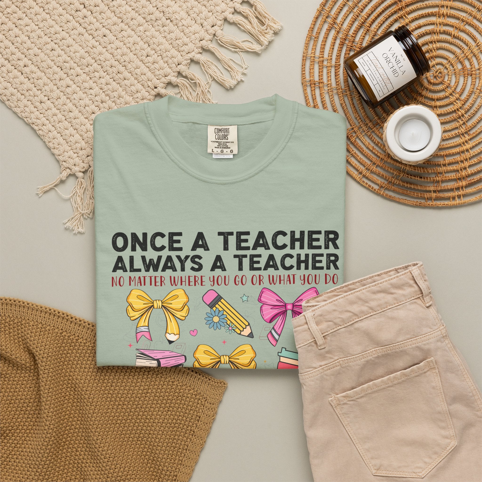 Teacher Mafia Graphic T-Shirt — "Once a Teacher, Always a Teacher"
