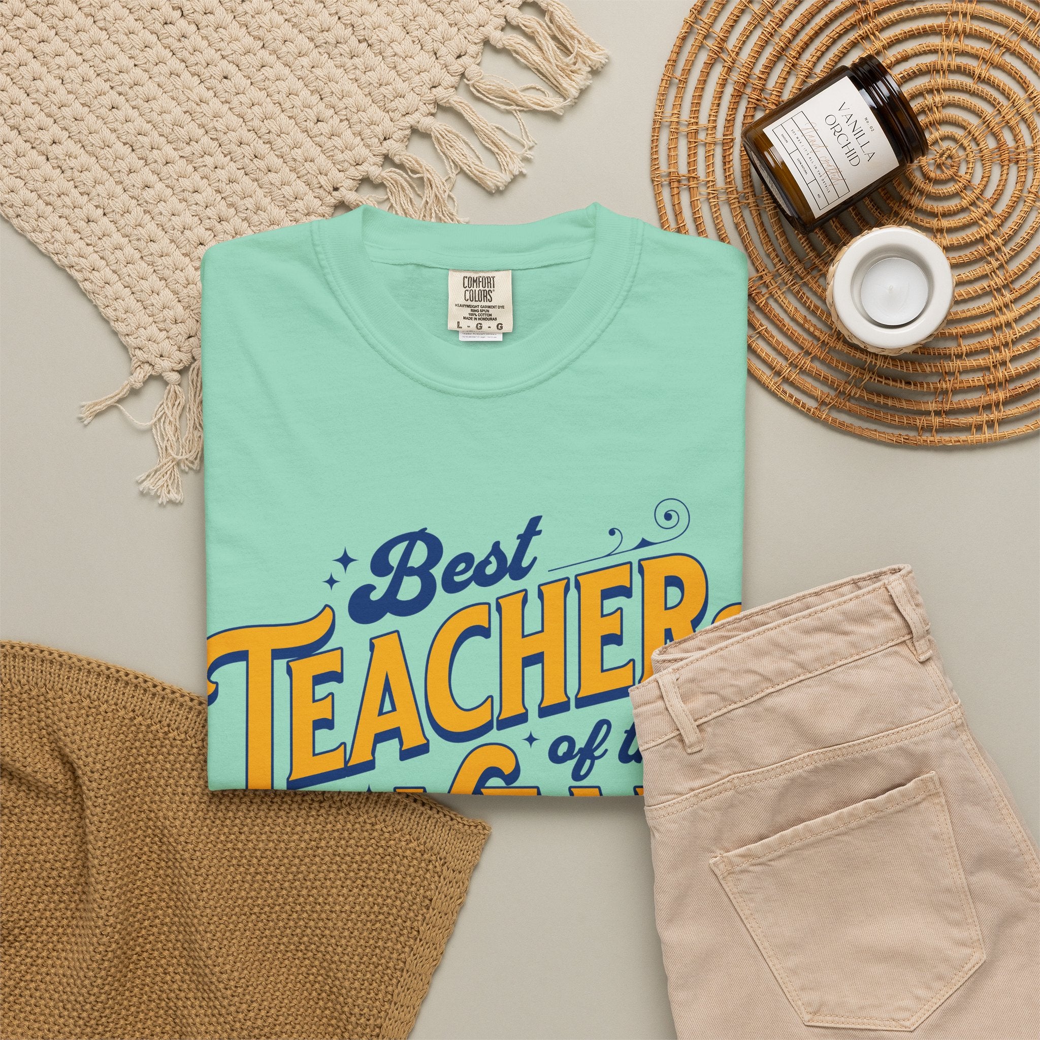 Best Teacher of the Year T-Shirt — Teacher Appreciation Gift