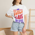 Teach Love Inspire T-Shirt — Colorful Teacher Appreciation Tee