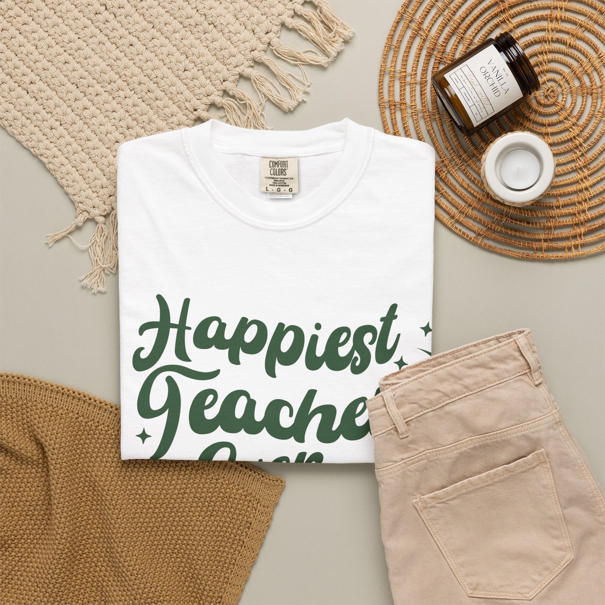 Happiest Teacher Ever T-Shirt — Teacher Appreciation Gift