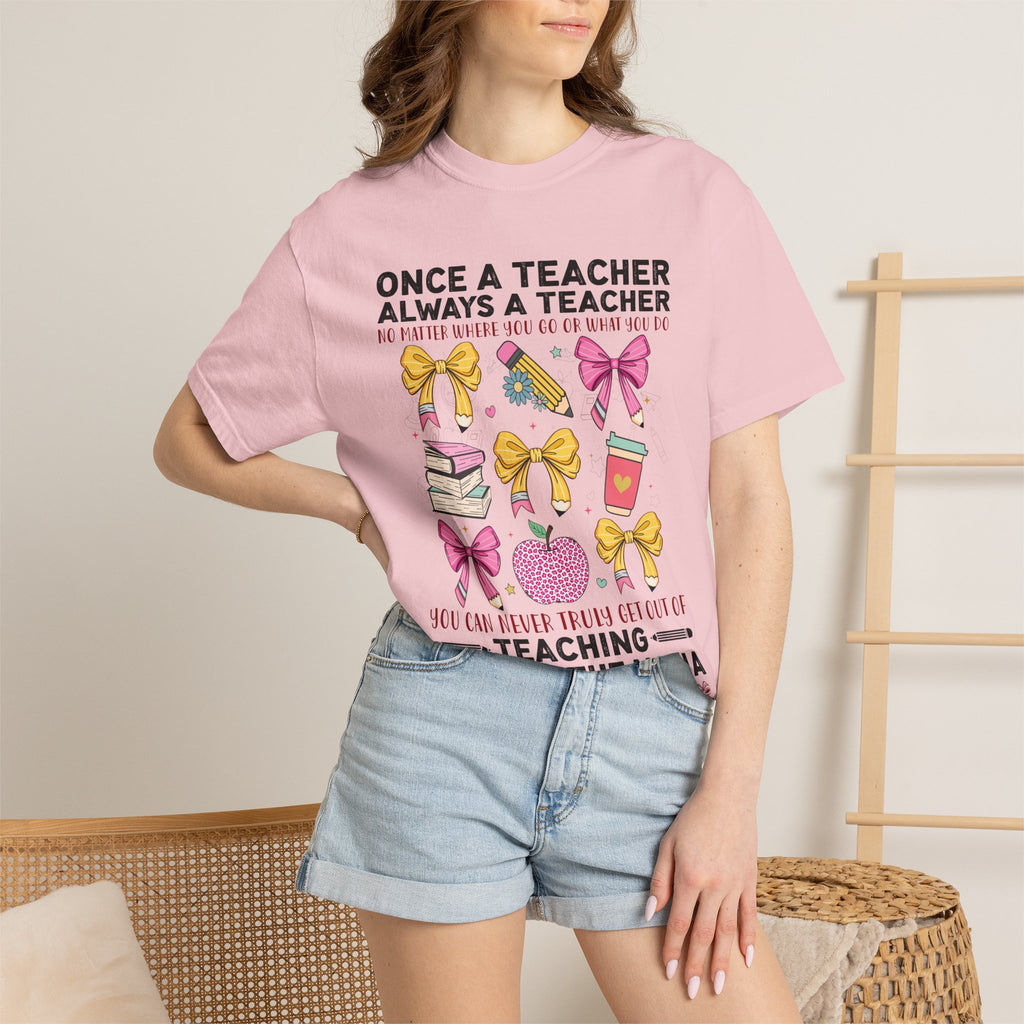 Teacher Mafia Graphic T-Shirt — "Once a Teacher, Always a Teacher"