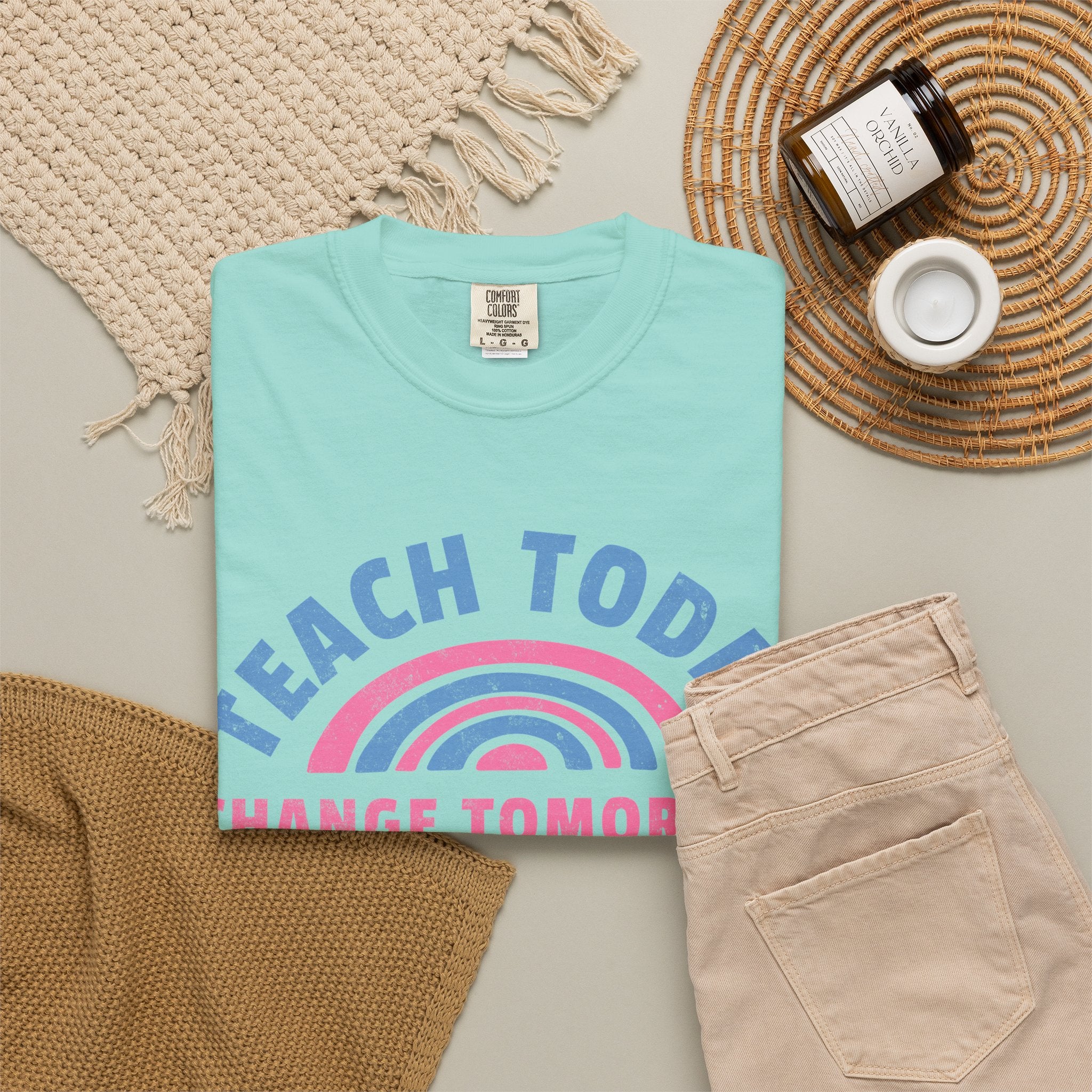 Teach Today Change Tomorrow T-Shirt — Empowering Teacher Gift