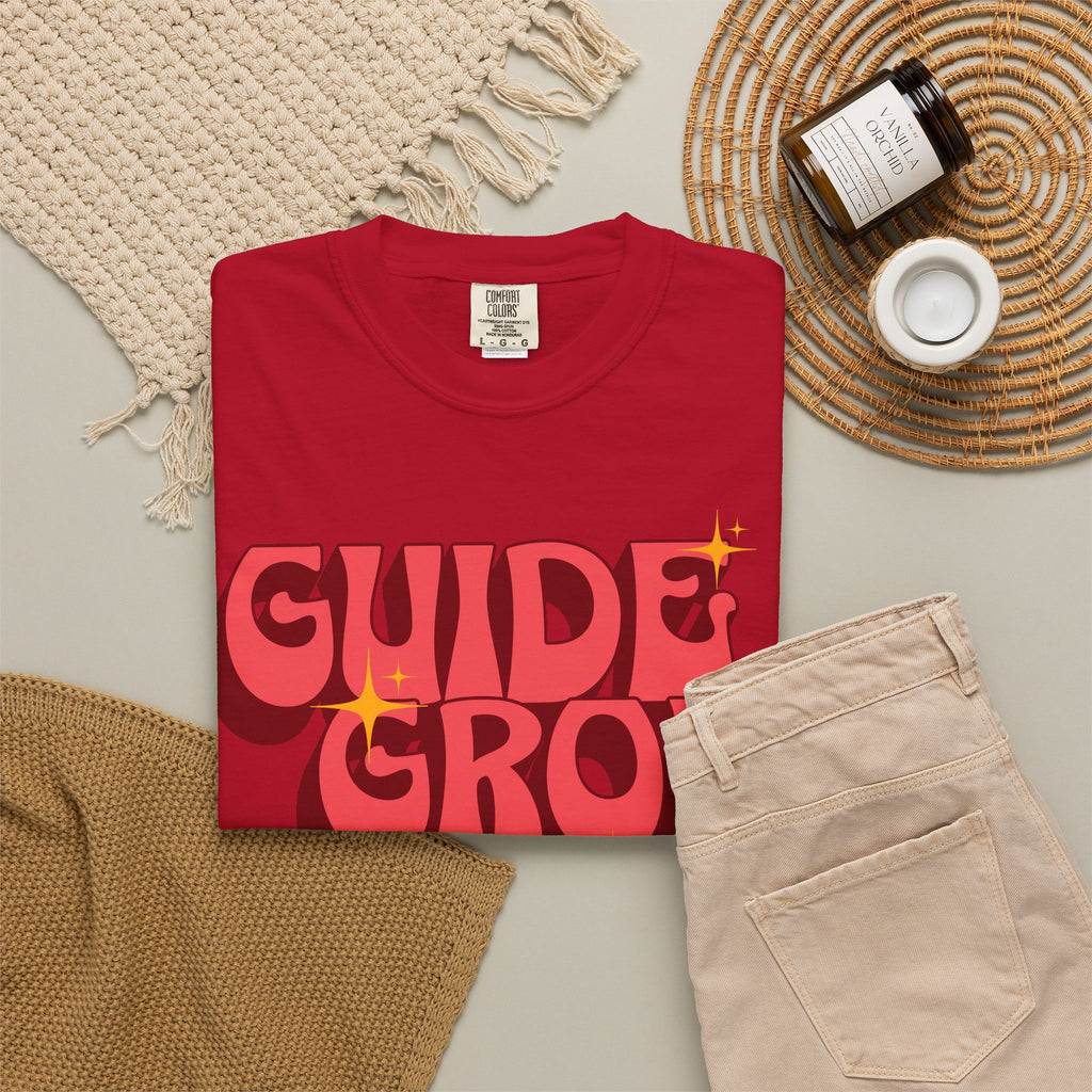 Guide & Grow Retro Graphic T-Shirt — Empowerment Plant Lover Tee