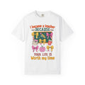 Teacher Appreciation T‑Shirt — "I Became a Teacher Because Your Life Is Worth My Time"