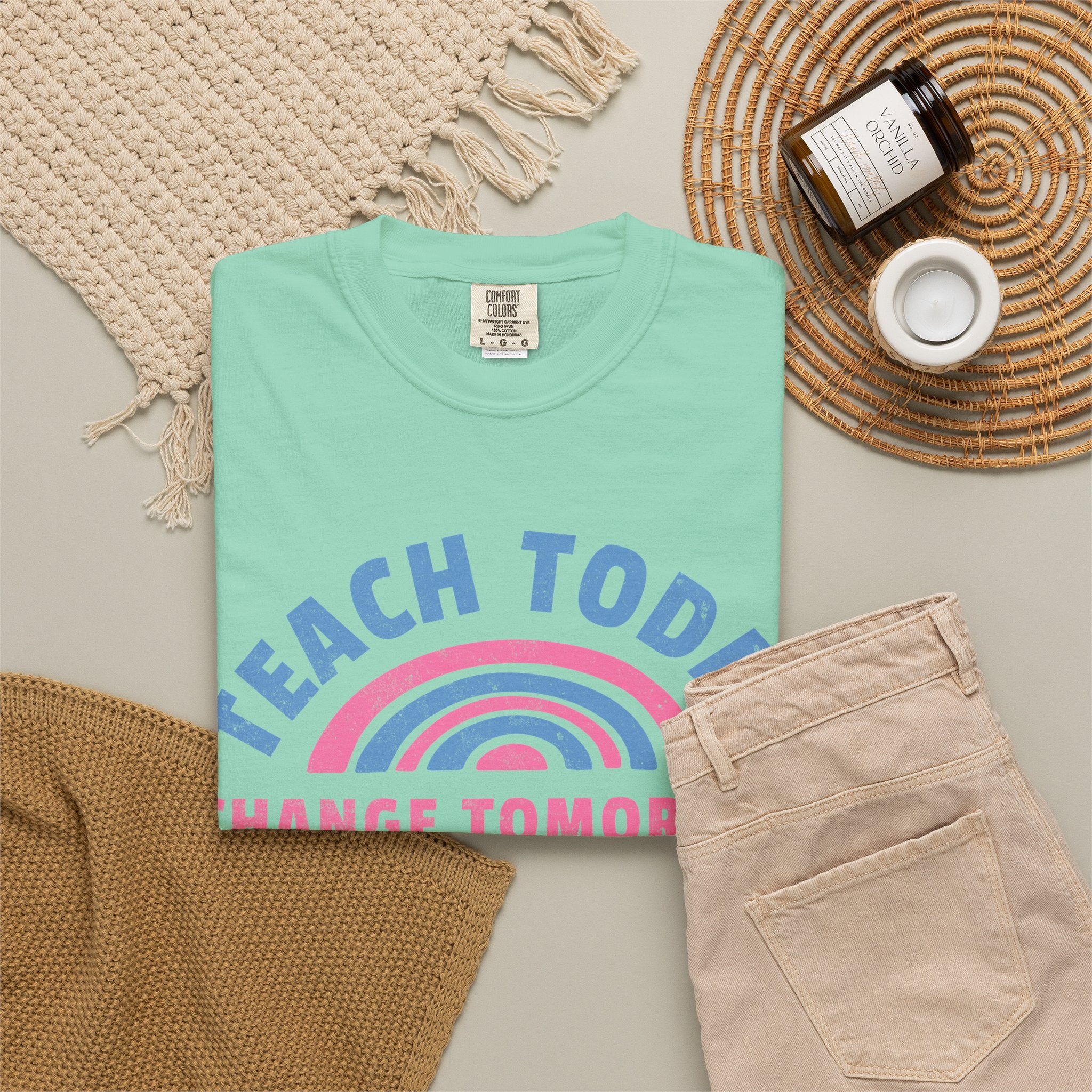 Teach Today Change Tomorrow T-Shirt — Empowering Teacher Gift