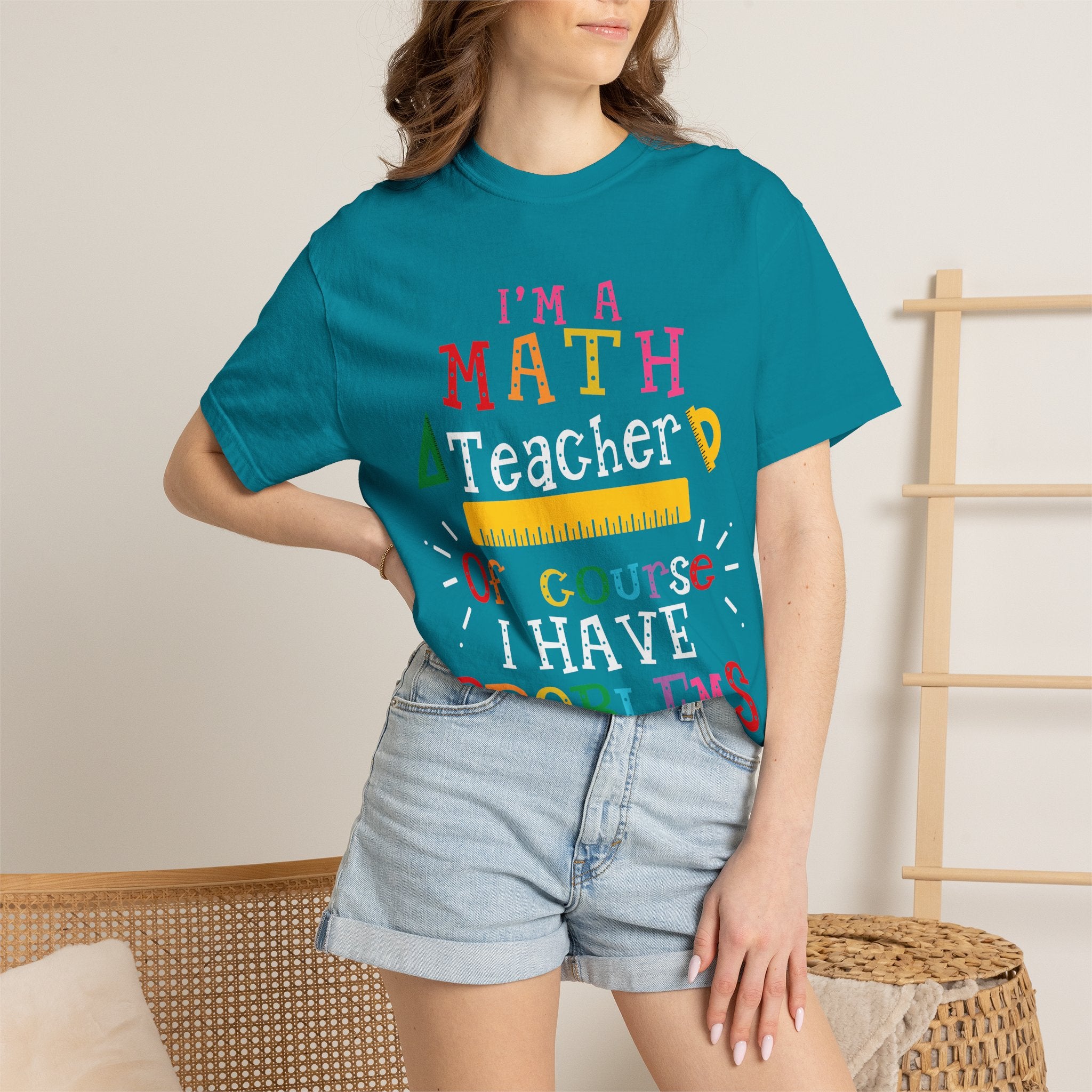 Math Problems T-Shirt — "I’m a Math, Of Course Problems" Funny Teacher/Student Tee