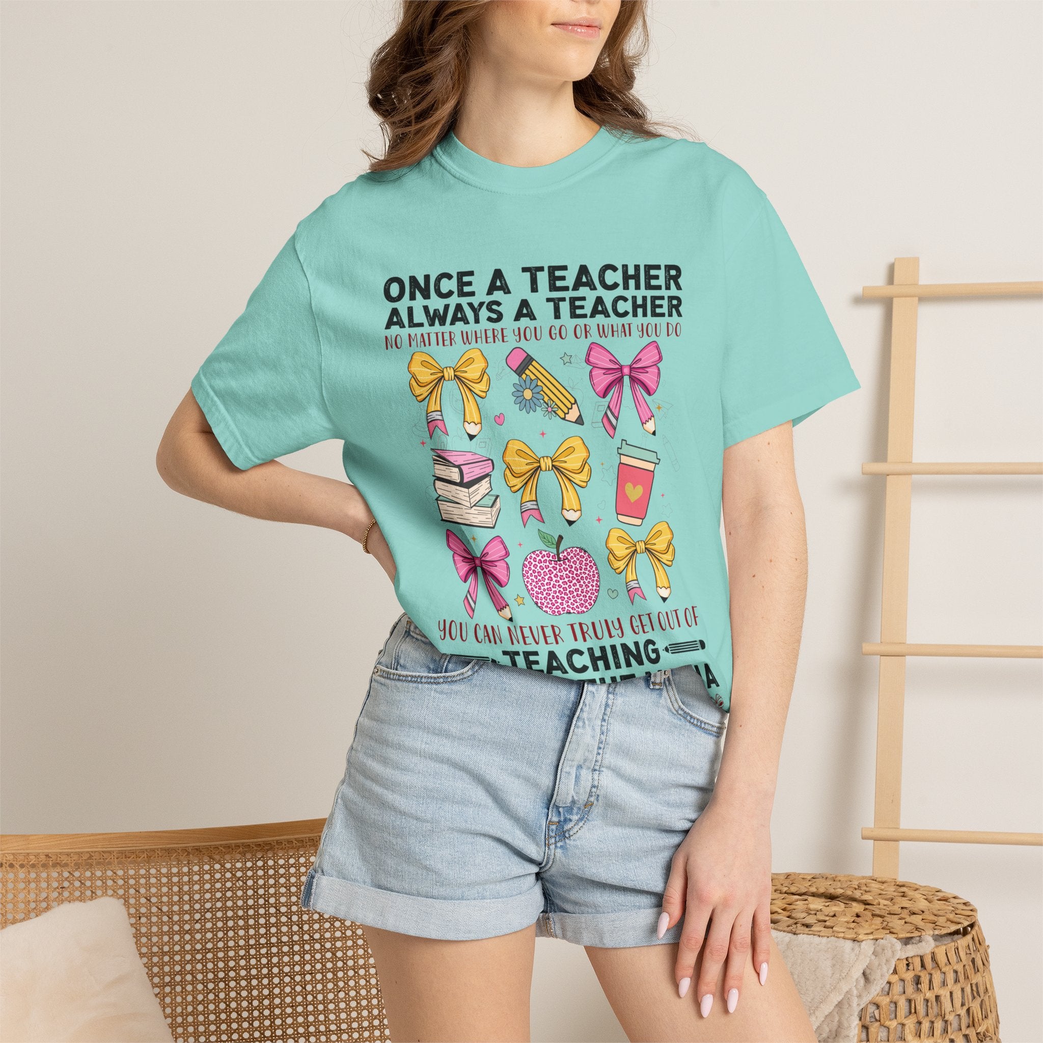 Teacher Mafia Graphic T-Shirt — "Once a Teacher, Always a Teacher"