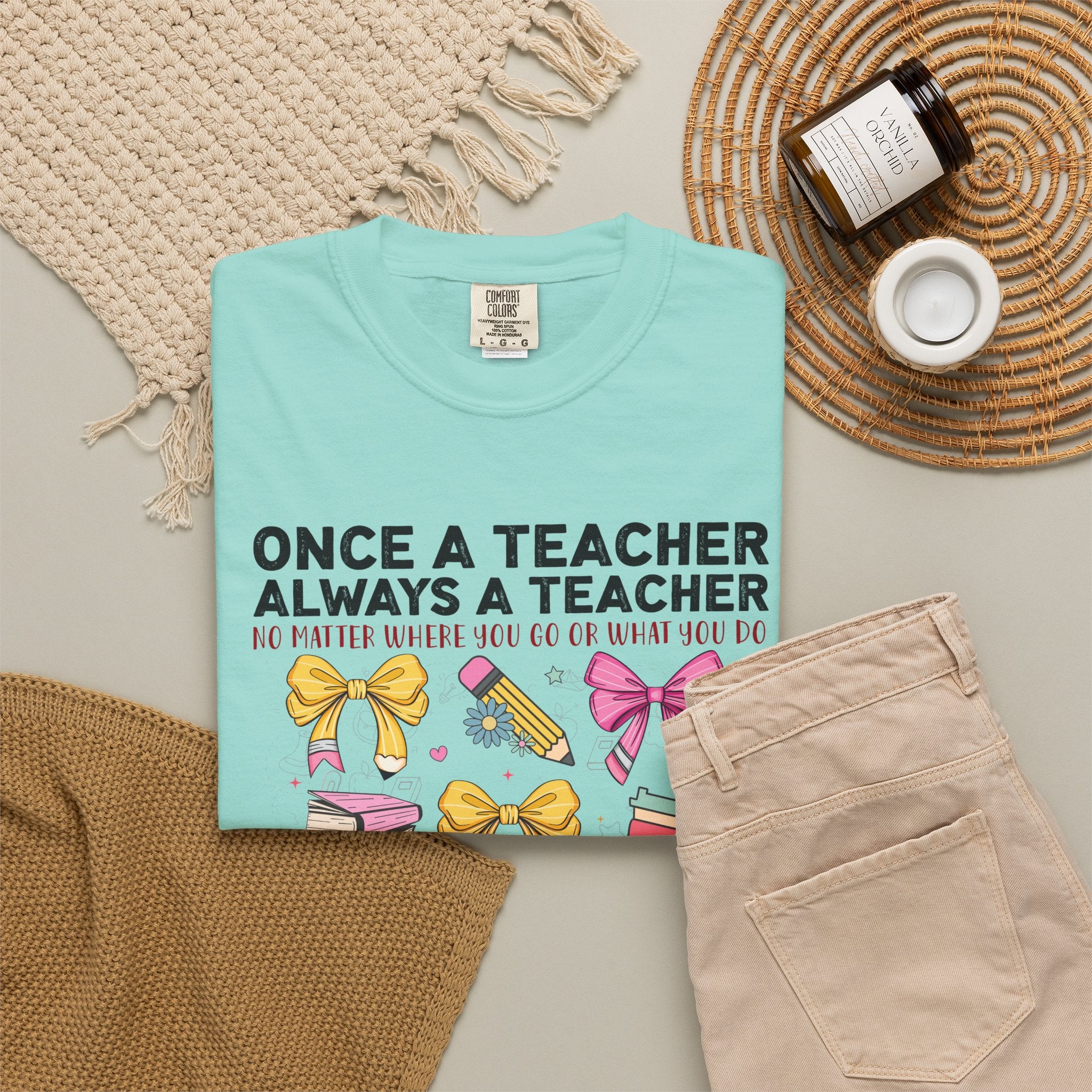 Teacher Mafia Graphic T-Shirt — "Once a Teacher, Always a Teacher"