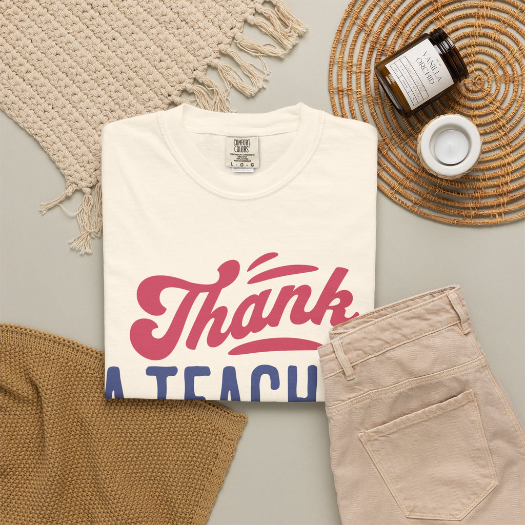 Thank a Teacher Today T-Shirt — Teacher Appreciation Gift