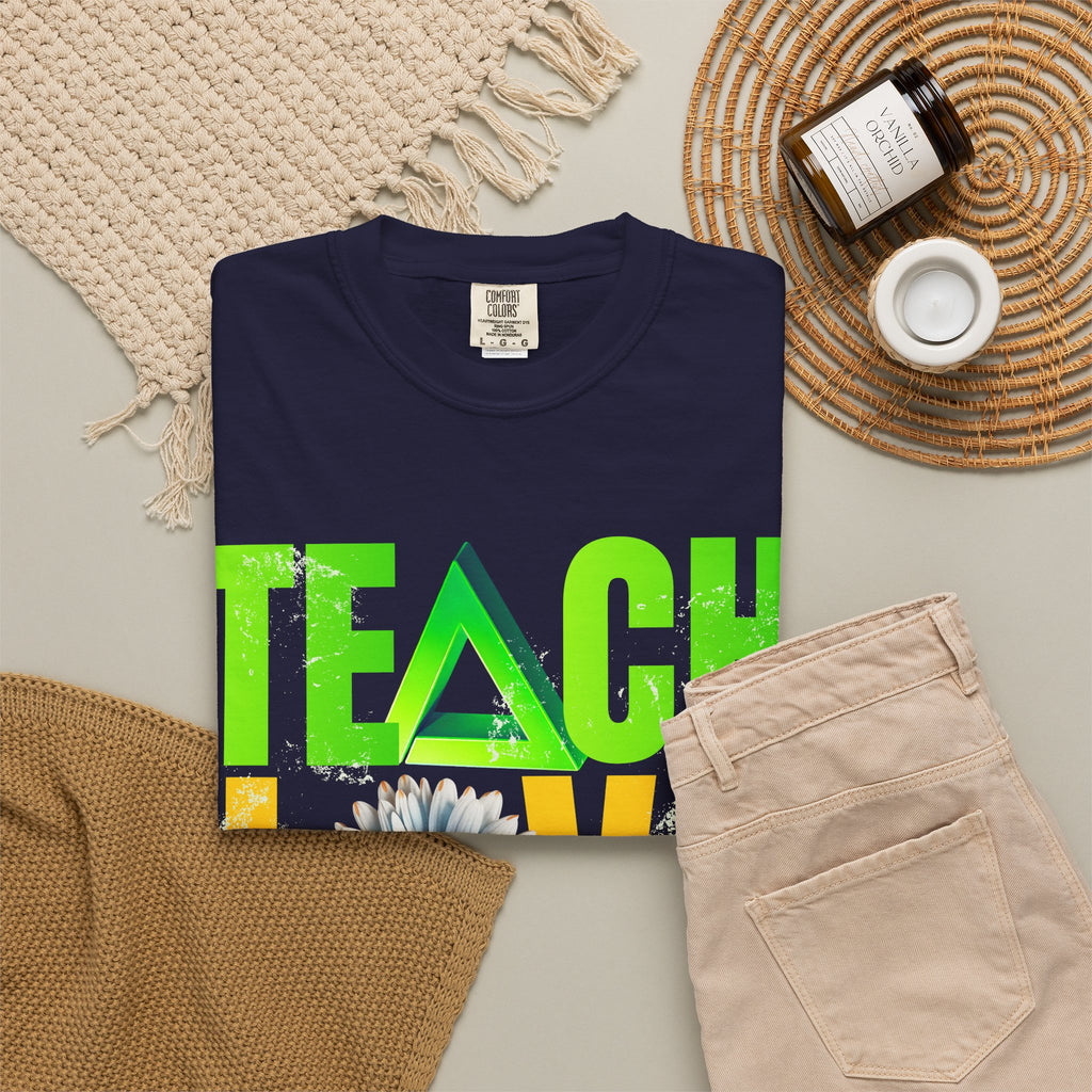 Teach Love Inspire T-Shirt — Colorful Teacher Appreciation Tee