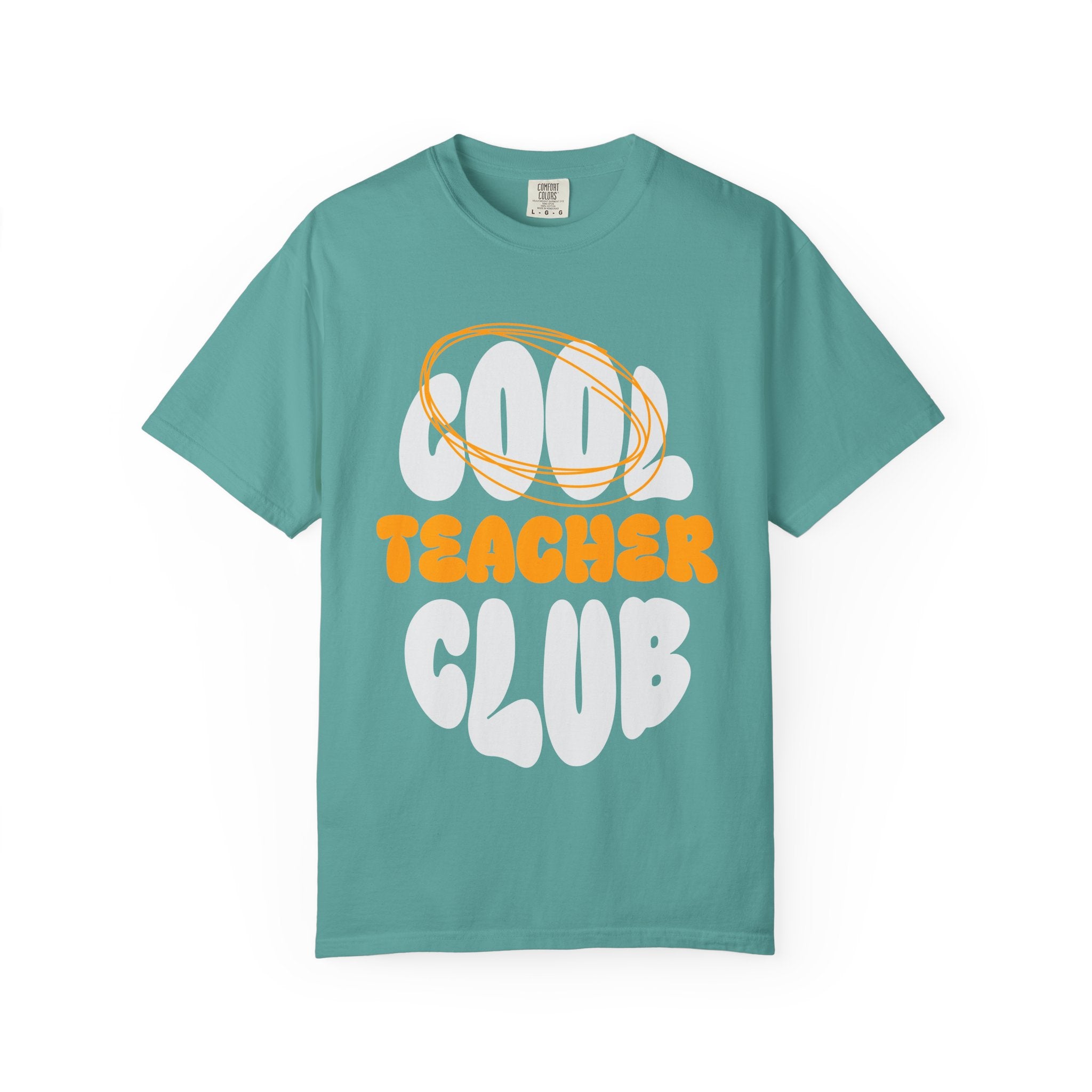 Cool Teacher Club T-Shirt — Retro Graphic Tee for Teachers