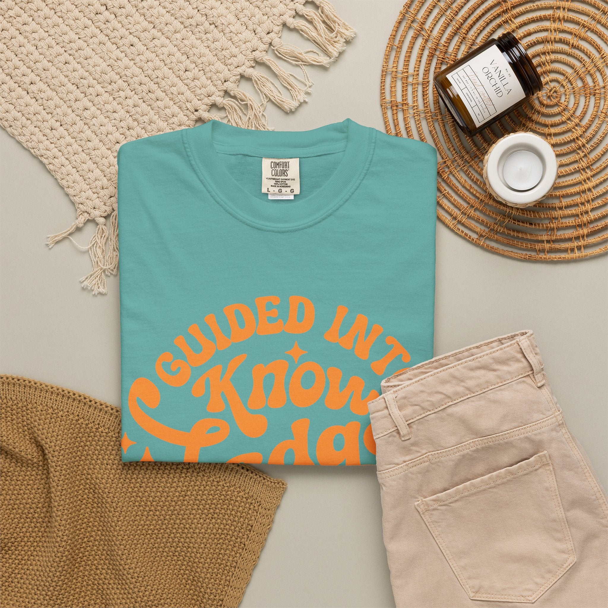 Guided Into Knowledge By Teacher T-Shirt — Retro Teacher Appreciation Tee