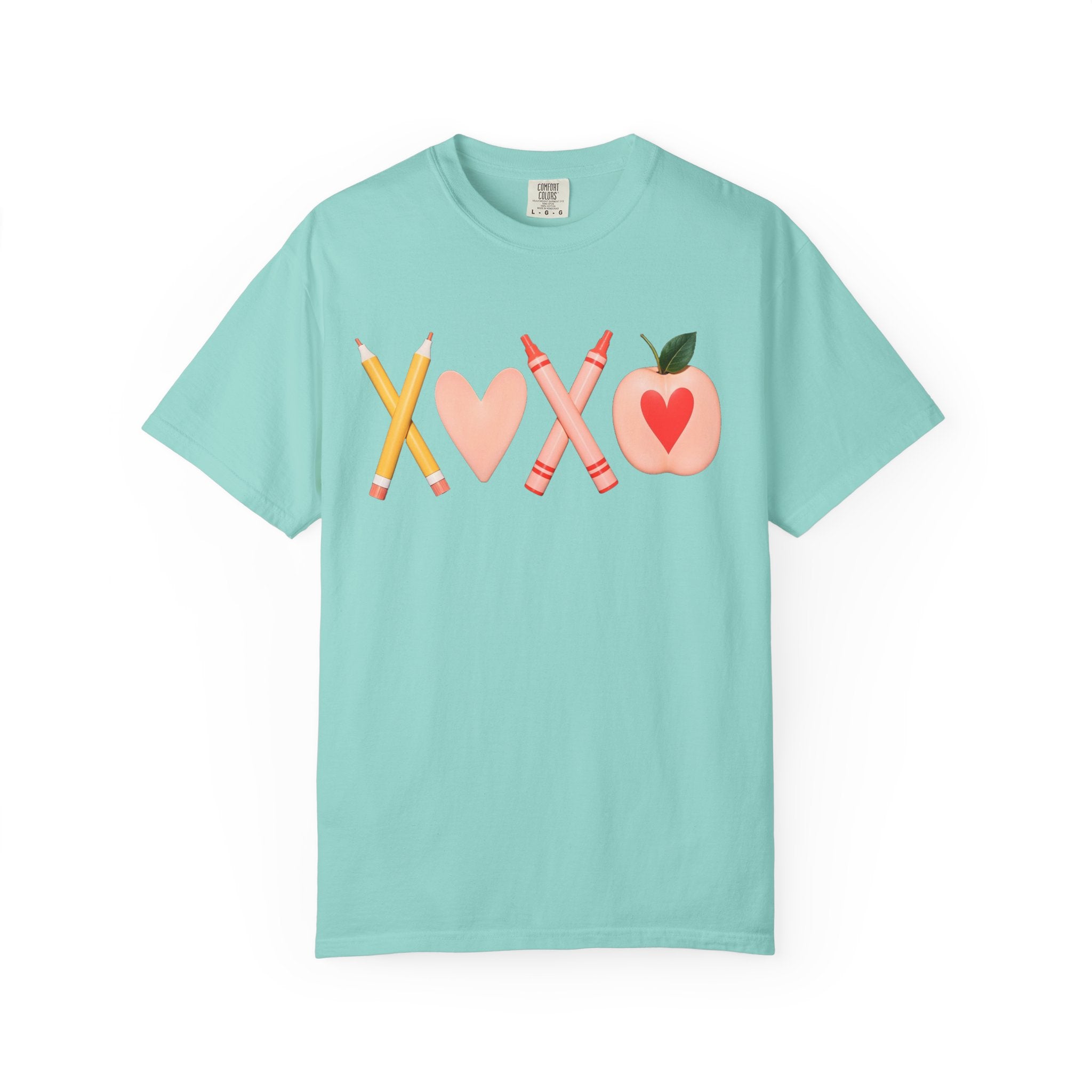 Teacher Love T-Shirt – XOXO Pencils & Apple School Tee
