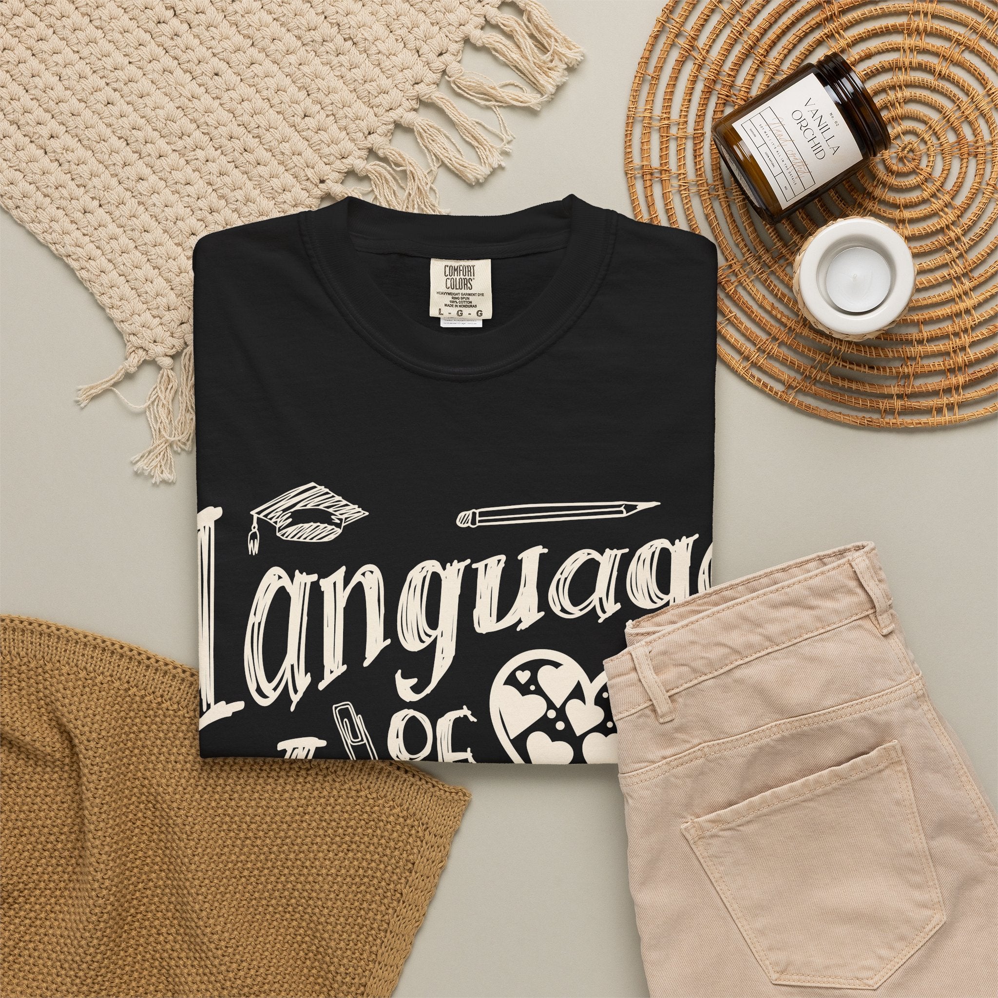 Language of Love T-Shirt — Teachers & Children Connect Graphic Tee