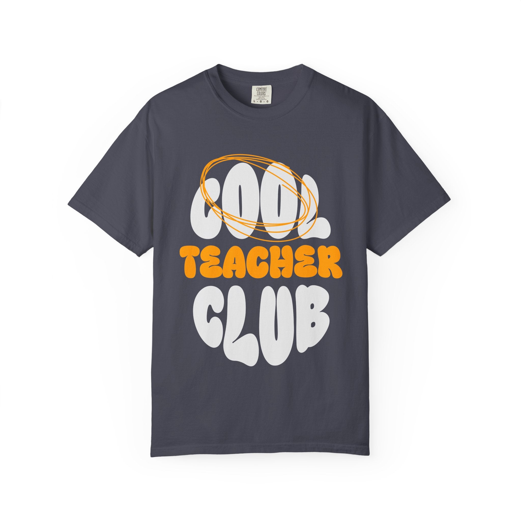 Cool Teacher Club T-Shirt — Retro Graphic Tee for Teachers