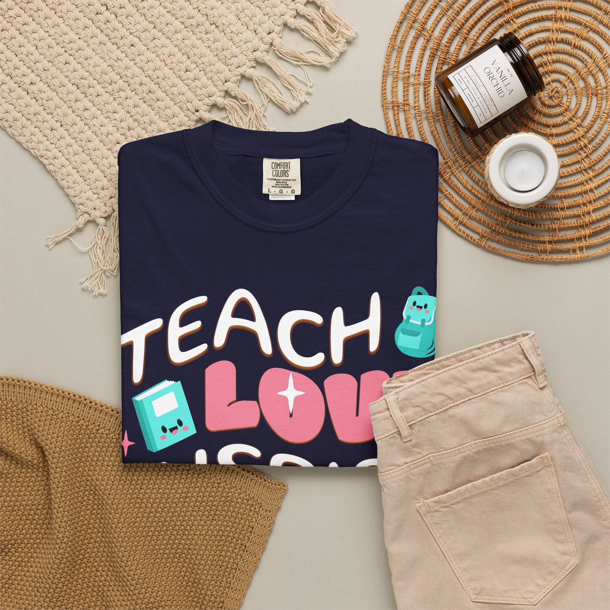 Teach Love Inspire T-Shirt — Cute Teacher Appreciation Tee