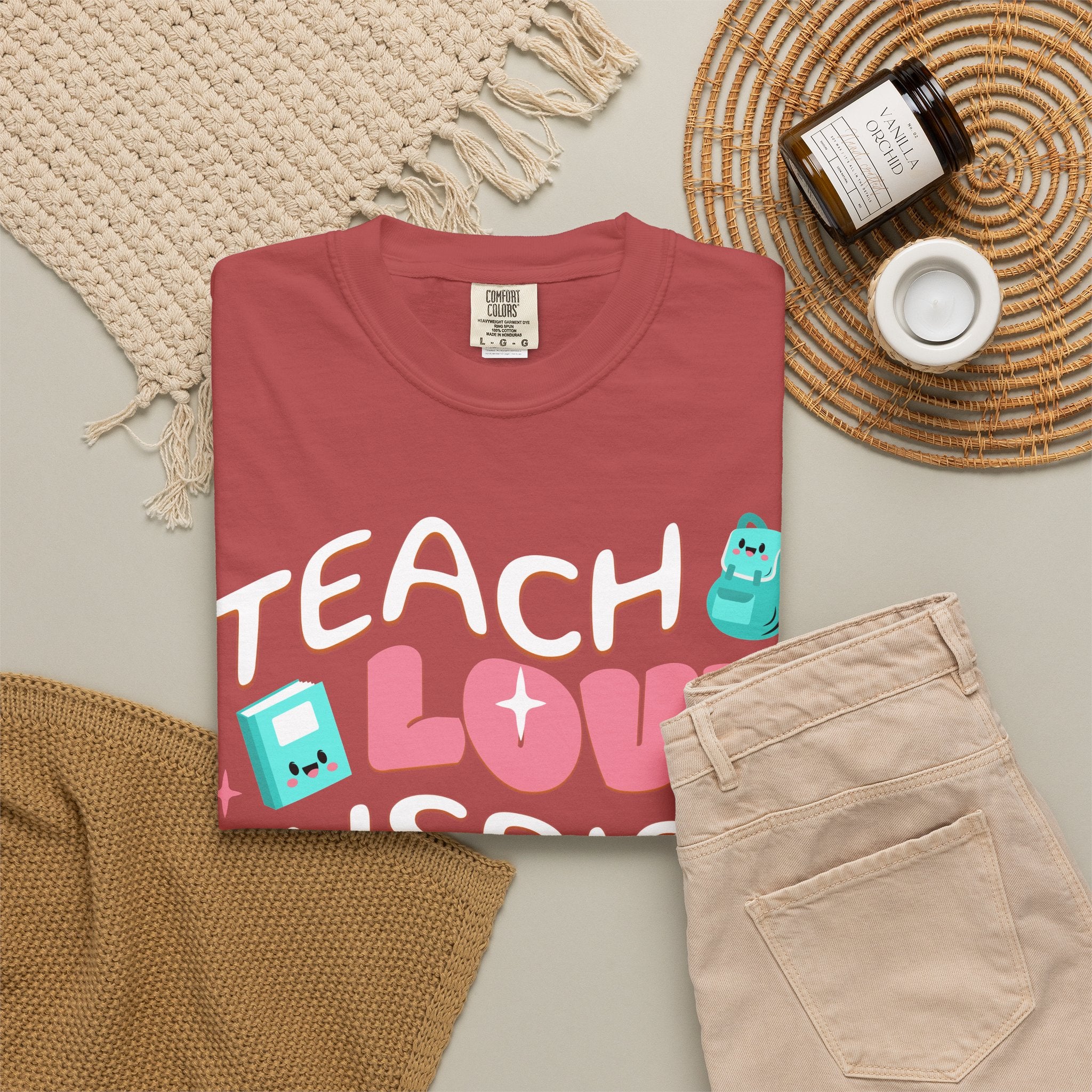 Teach Love Inspire T-Shirt — Cute Teacher Appreciation Tee