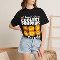 Teacher Halloween T-Shirt — "I Teach the Coolest Pumpkins in the Patch"