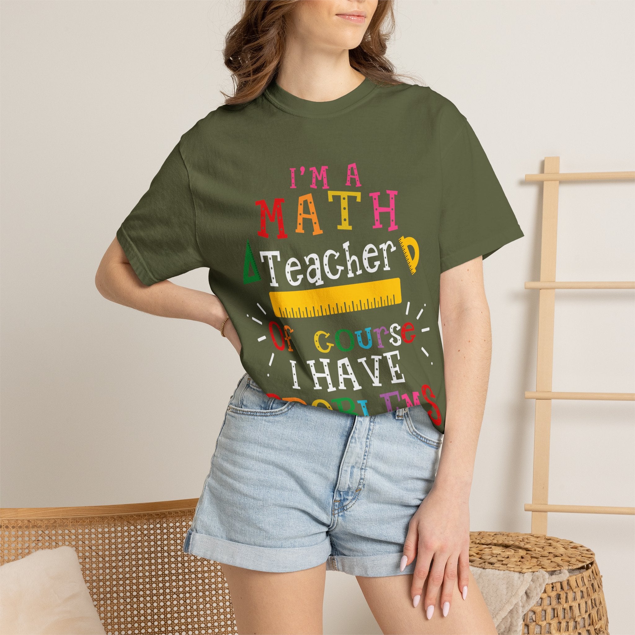 Math Problems T-Shirt — "I’m a Math, Of Course Problems" Funny Teacher/Student Tee