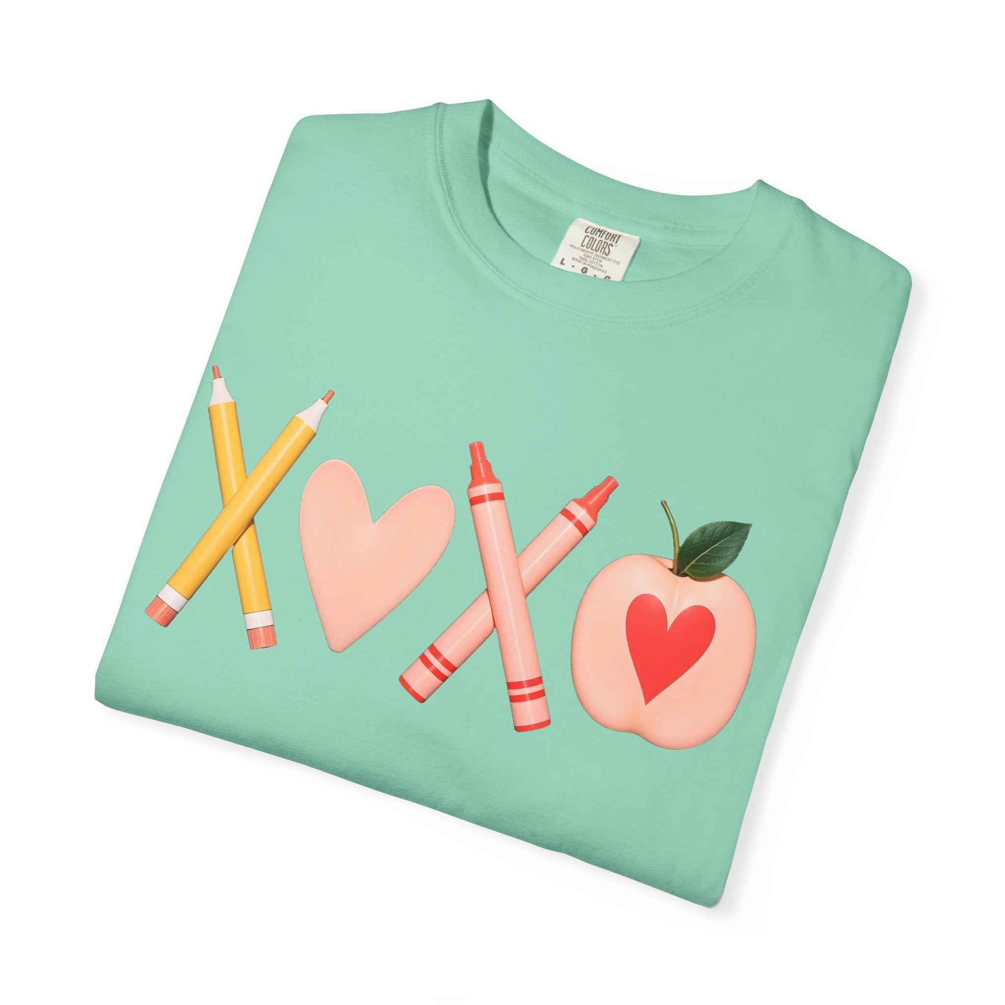 Teacher Love T-Shirt – XOXO Pencils & Apple School Tee