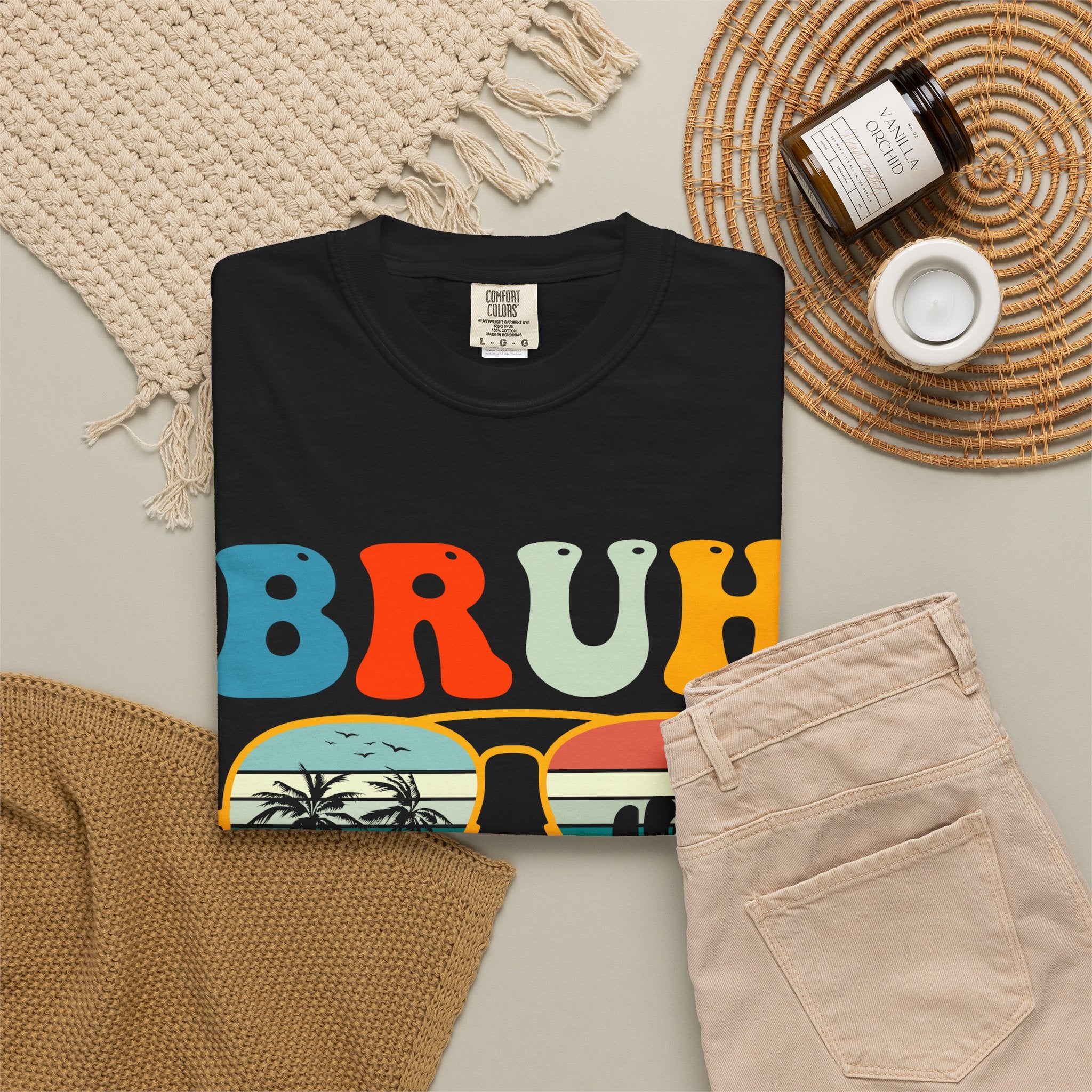 Bruh We Back T-Shirt — Retro Sunglasses Back to School Tee
