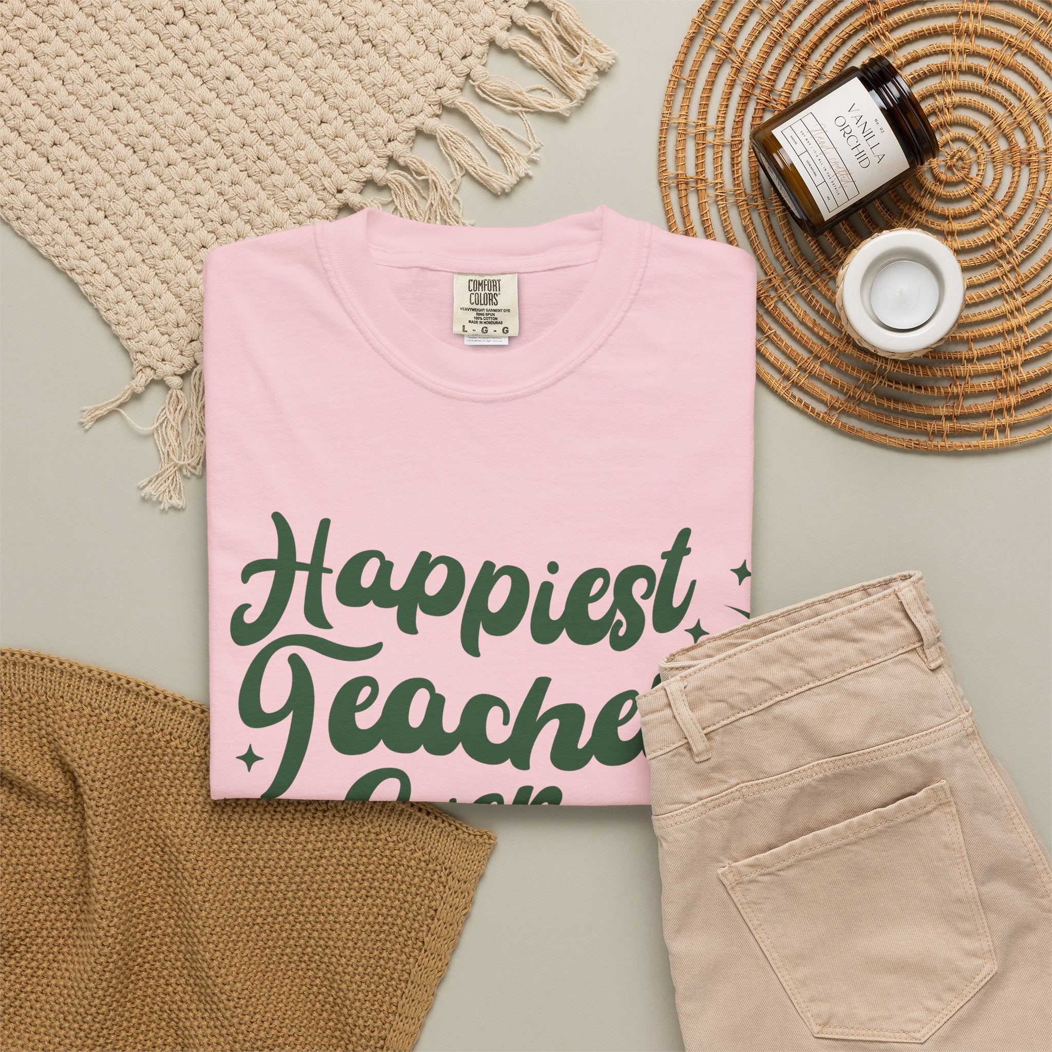 Happiest Teacher Ever T-Shirt — Teacher Appreciation Gift