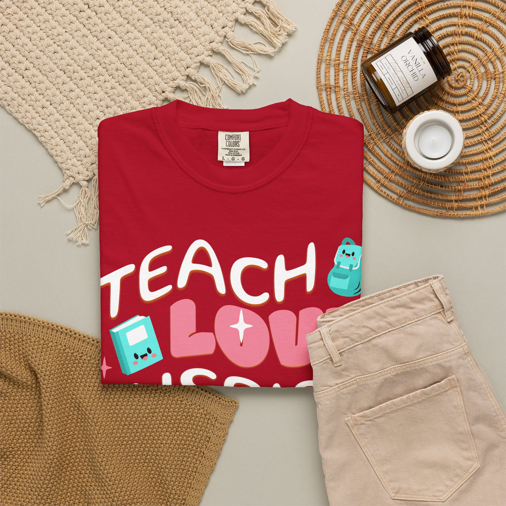 Teach Love Inspire T-Shirt — Cute Teacher Appreciation Tee