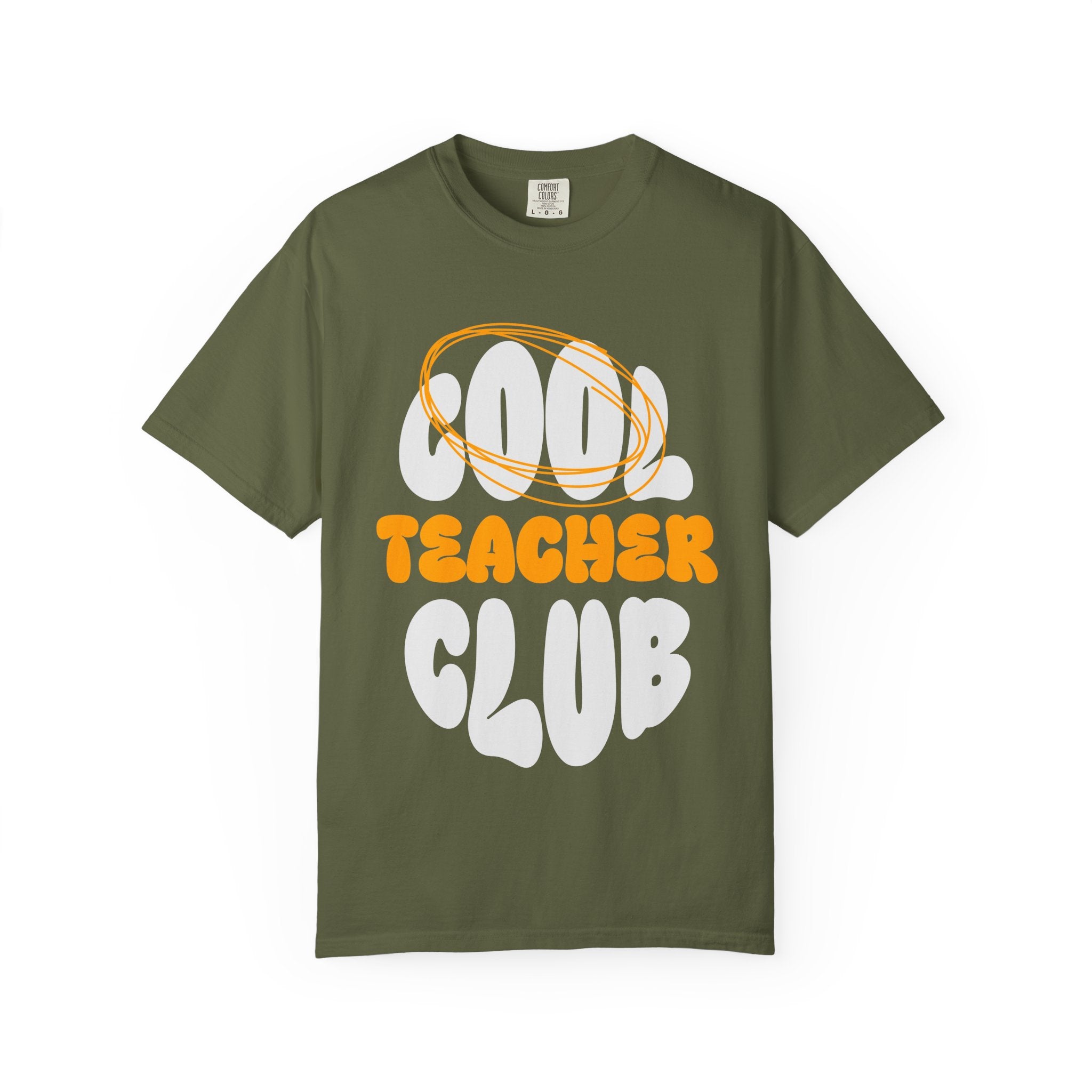 Cool Teacher Club T-Shirt — Retro Graphic Tee for Teachers