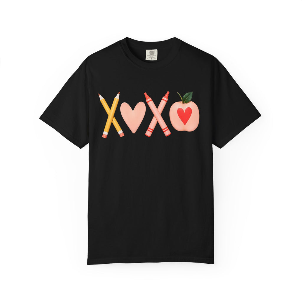 Teacher Love T-Shirt – XOXO Pencils & Apple School Tee