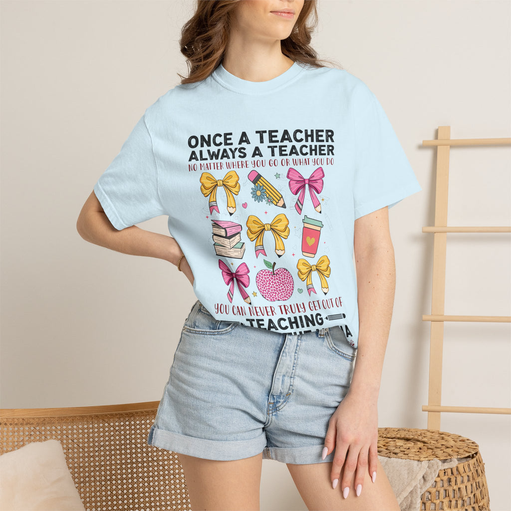 Teacher Mafia Graphic T-Shirt — "Once a Teacher, Always a Teacher"