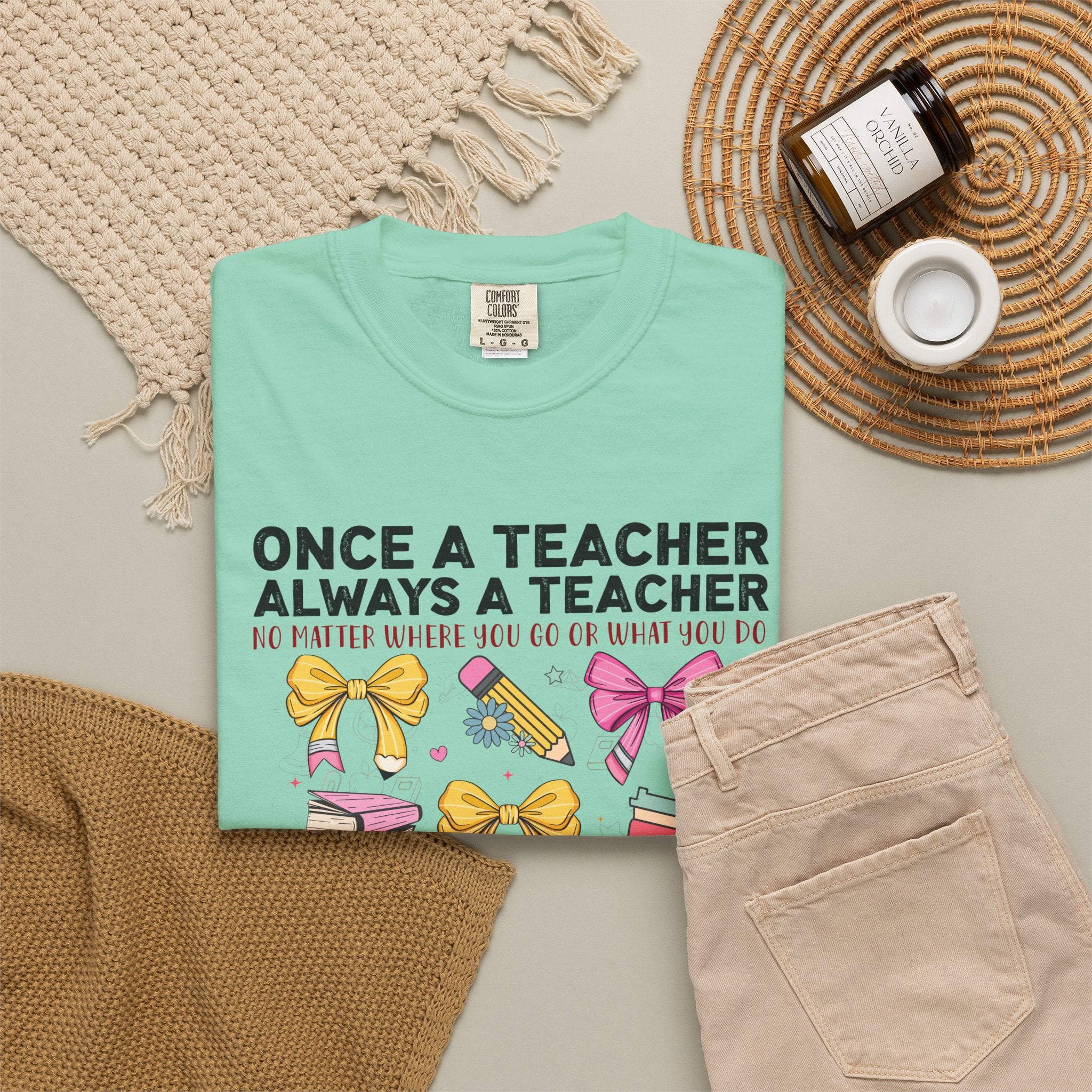 Teacher Mafia Graphic T-Shirt — "Once a Teacher, Always a Teacher"