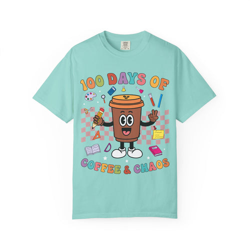 100 Days of Coffee & Chaos T-Shirt