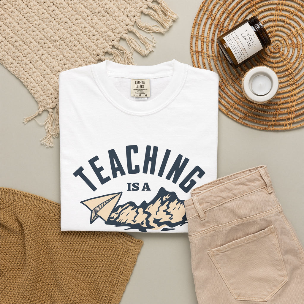 Journey Together Teacher T-Shirt – "Teaching is a Journey, Let’s Explore"