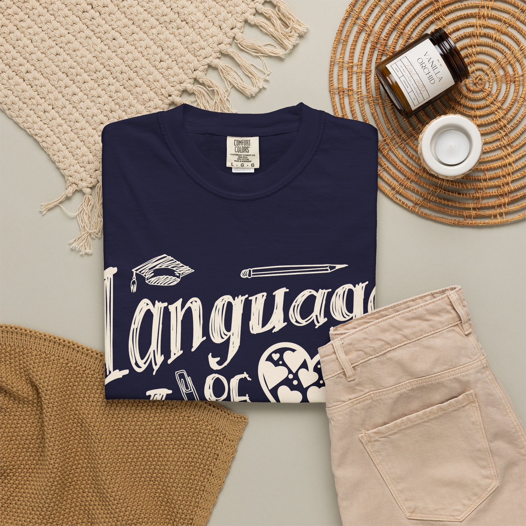 Language of Love T-Shirt — Teachers & Children Connect Graphic Tee