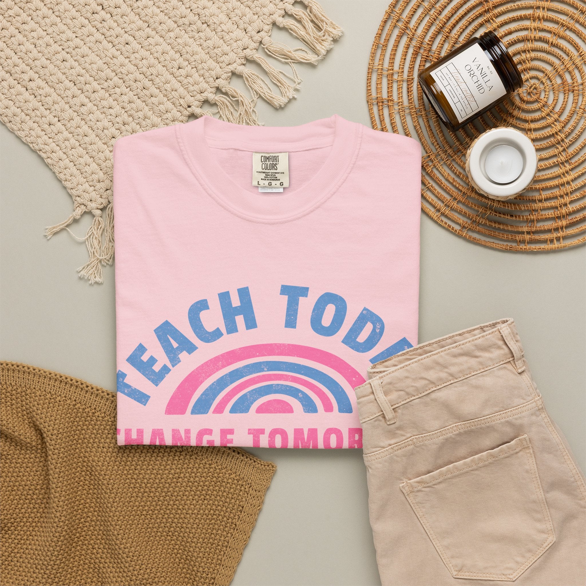 Teach Today Change Tomorrow T-Shirt — Empowering Teacher Gift