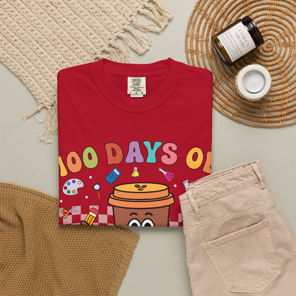 100 Days of Coffee & Chaos T-Shirt