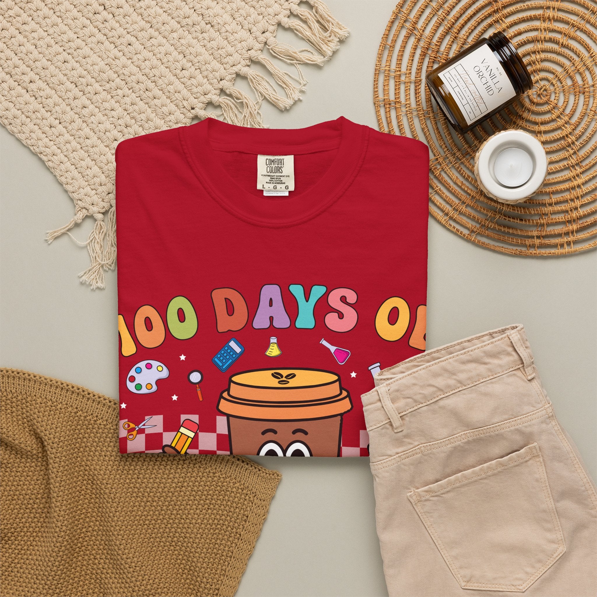 100 Days of Coffee & Chaos T-Shirt