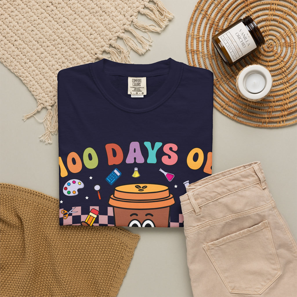 100 Days of Coffee & Chaos T-Shirt