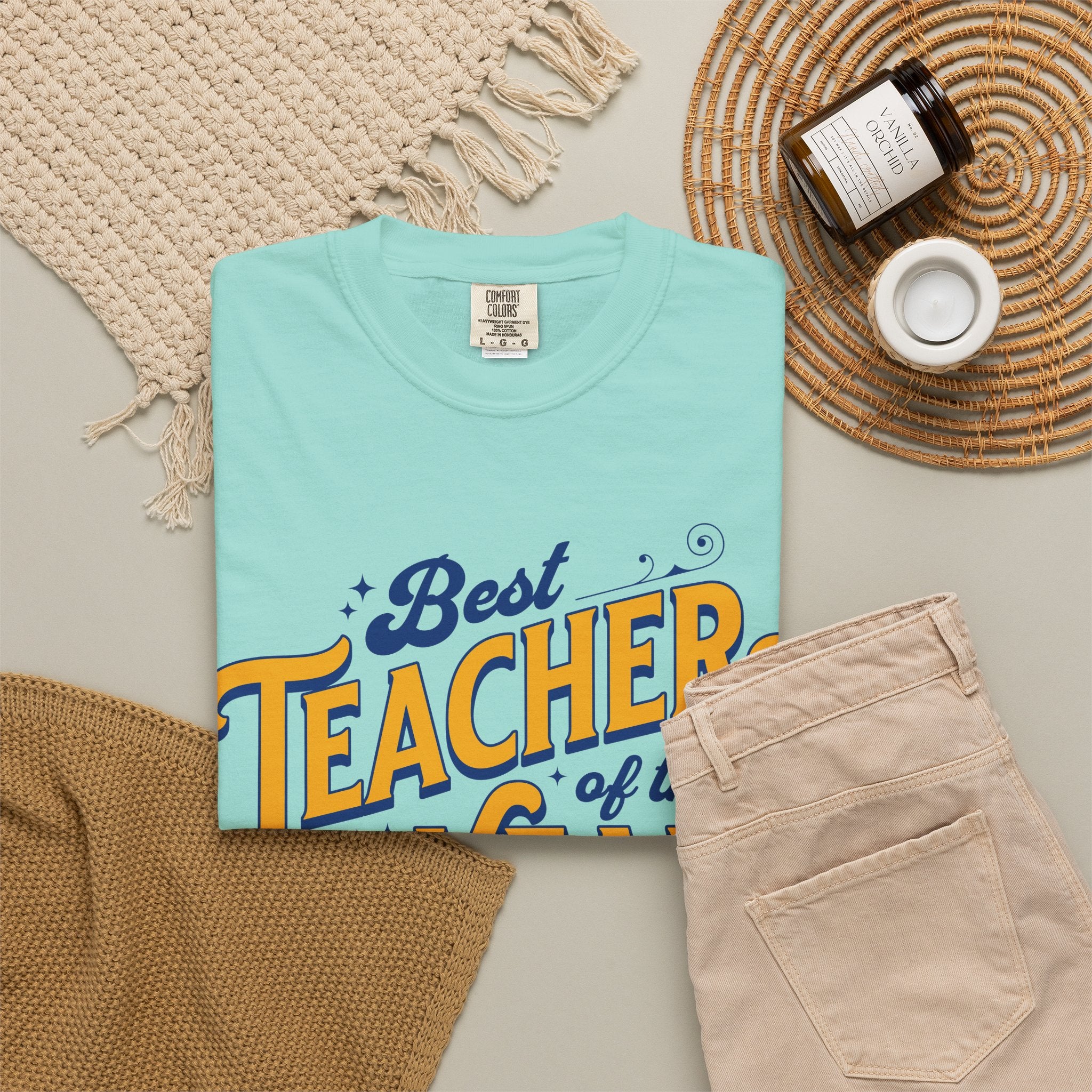Best Teacher of the Year T-Shirt — Teacher Appreciation Gift
