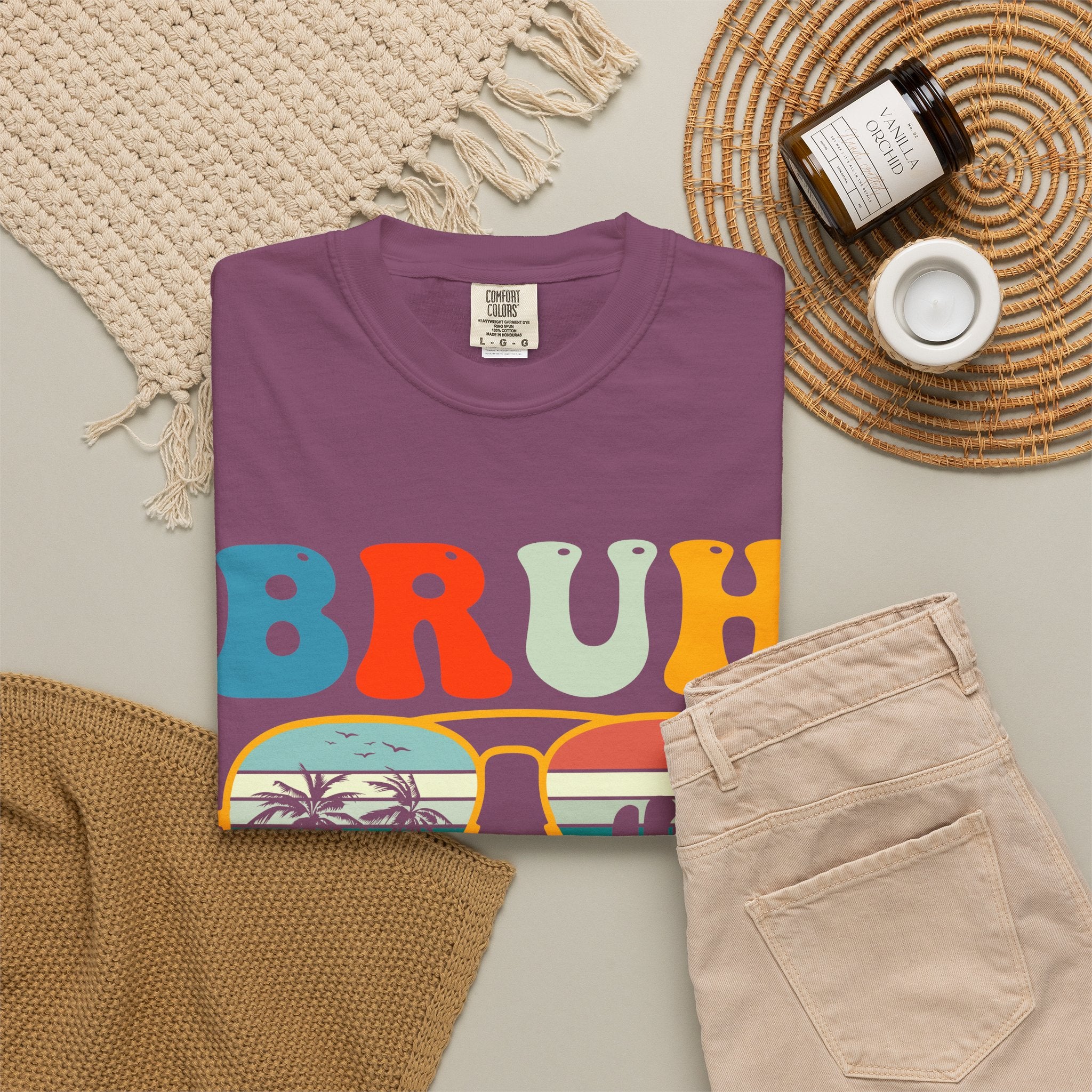 Bruh We Back T-Shirt — Retro Sunglasses Back to School Tee