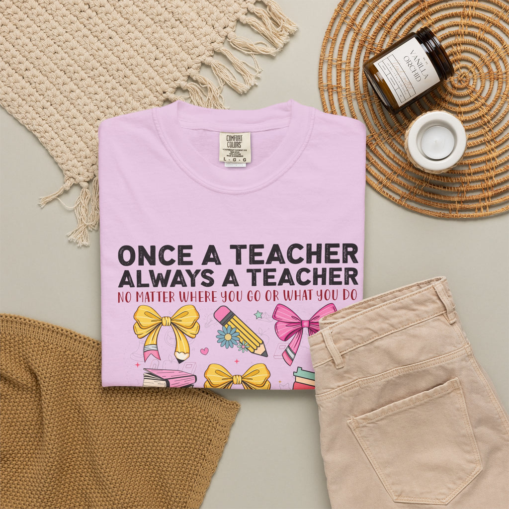 Teacher Mafia Graphic T-Shirt — "Once a Teacher, Always a Teacher"