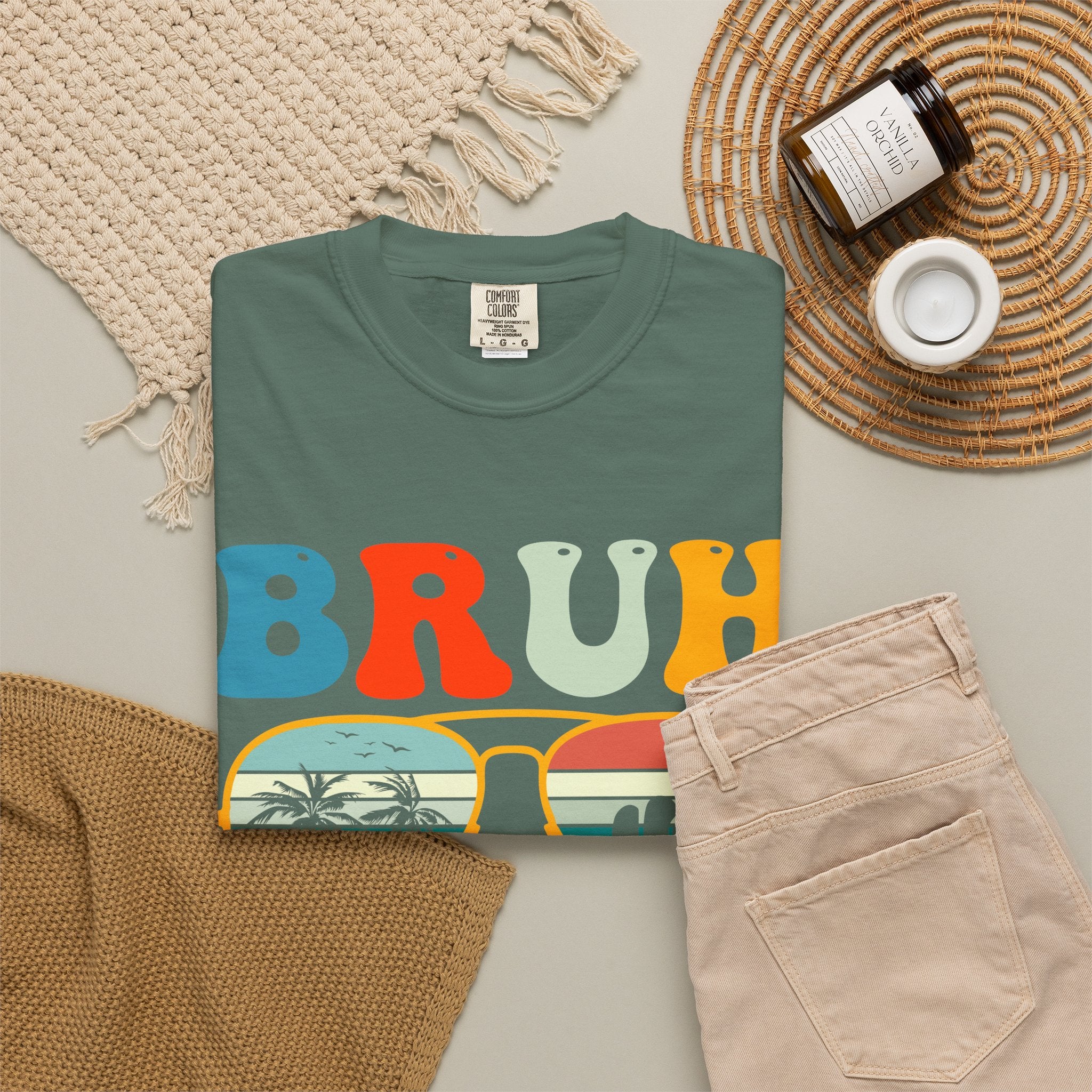 Bruh We Back T-Shirt — Retro Sunglasses Back to School Tee